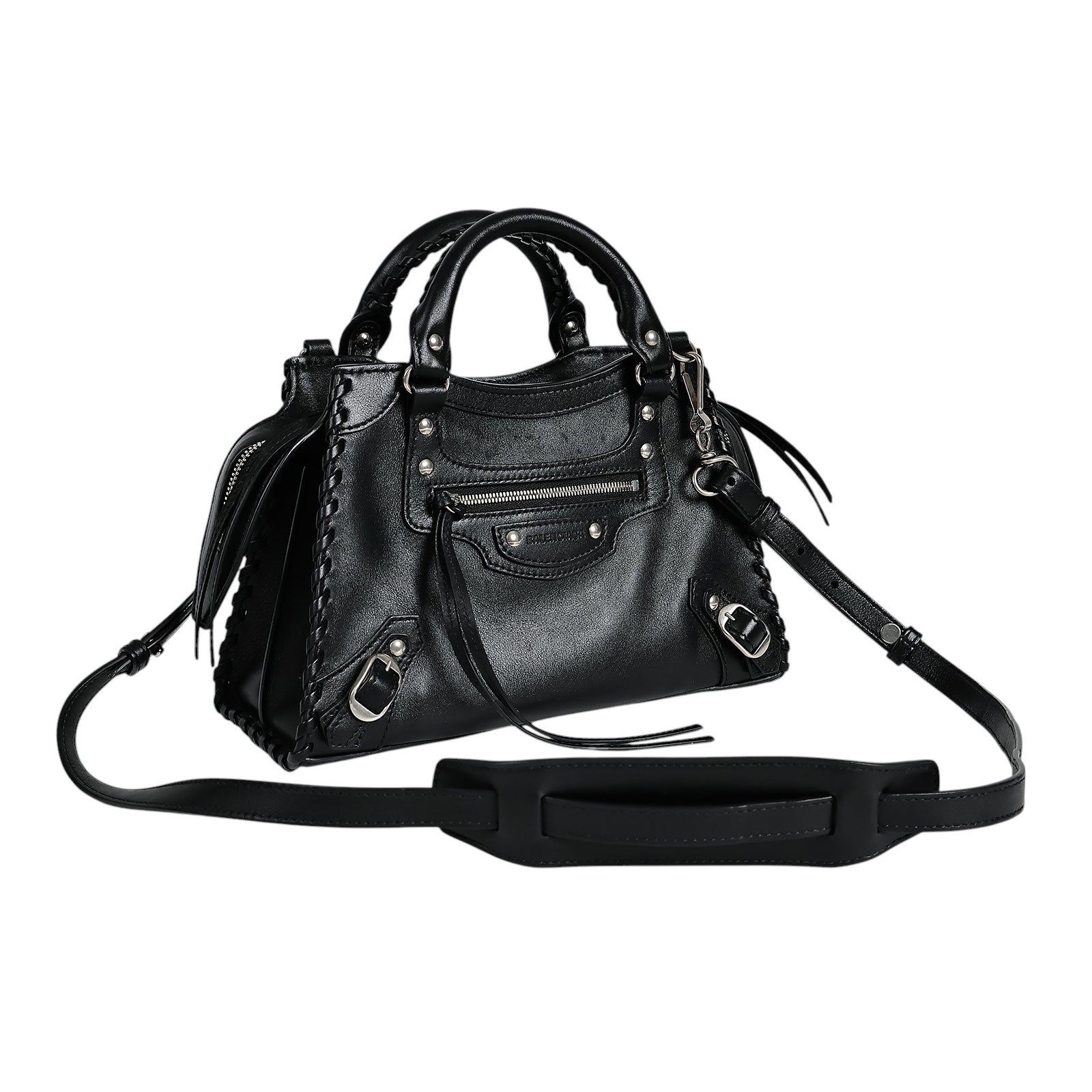 巴黎世家 BALENCIAGA Neo Classic City XS Bag 機車包 7653512AARL 黑NEO CITY XS 防塵袋/台灣購買證明