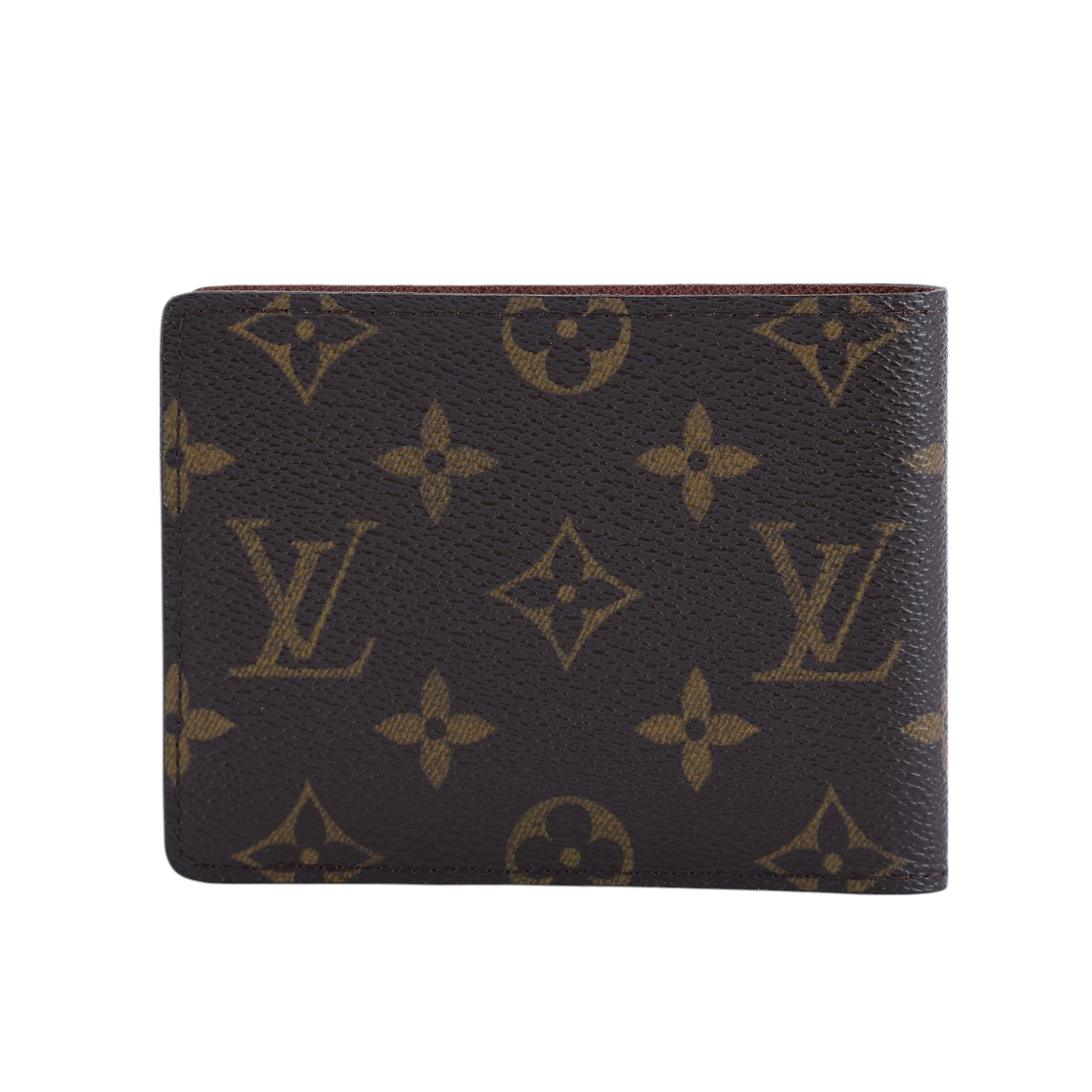 路易威登 LOUIS VUITTON Multiple 經典帆布 錢包 短夾 M60895 原花二折短夾 無附屬品