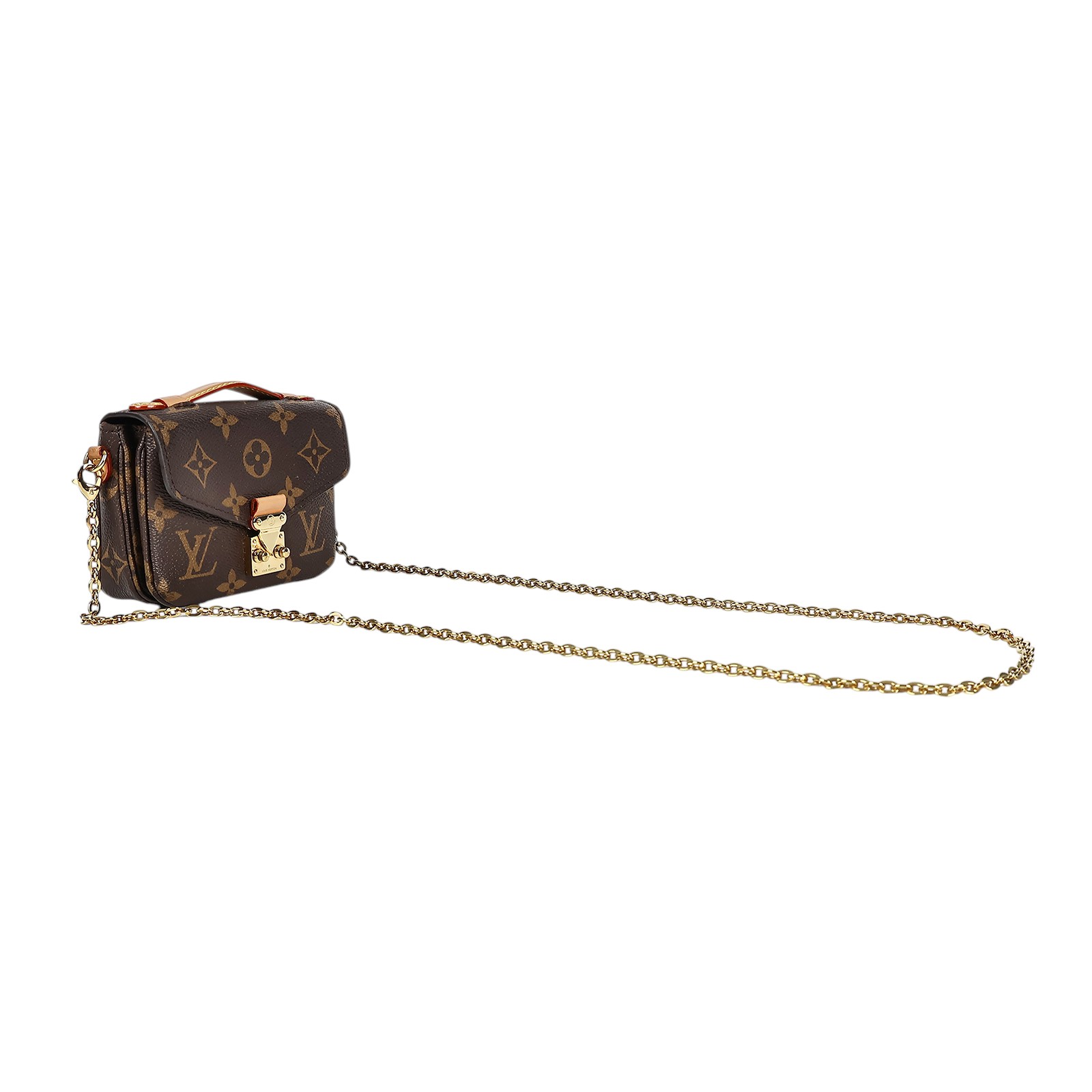 路易威登 LOUIS VUITTON Micro Métis Monogram 帆布 錢包 小型皮件 M81267 晶片款  防塵袋
