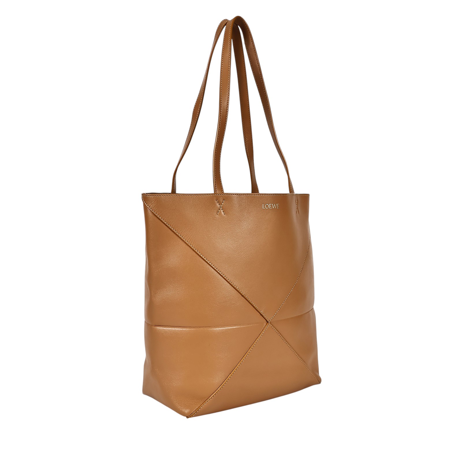 羅意威 LOEWE Puzzle Fold Tote 肩背 手提包 A657G50X01 駝PUZZLE FOLD 防塵袋