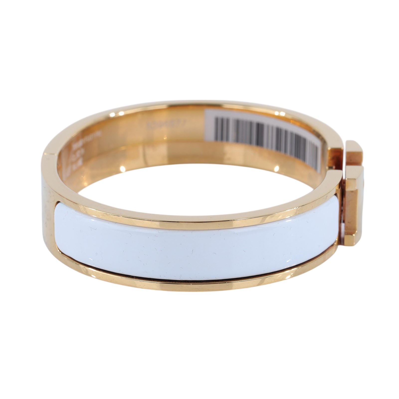 愛馬仕 Hermès Clic H PM 手環 CLICHBPM SP1128 白CLIC H 手環 原廠盒子/防塵袋
