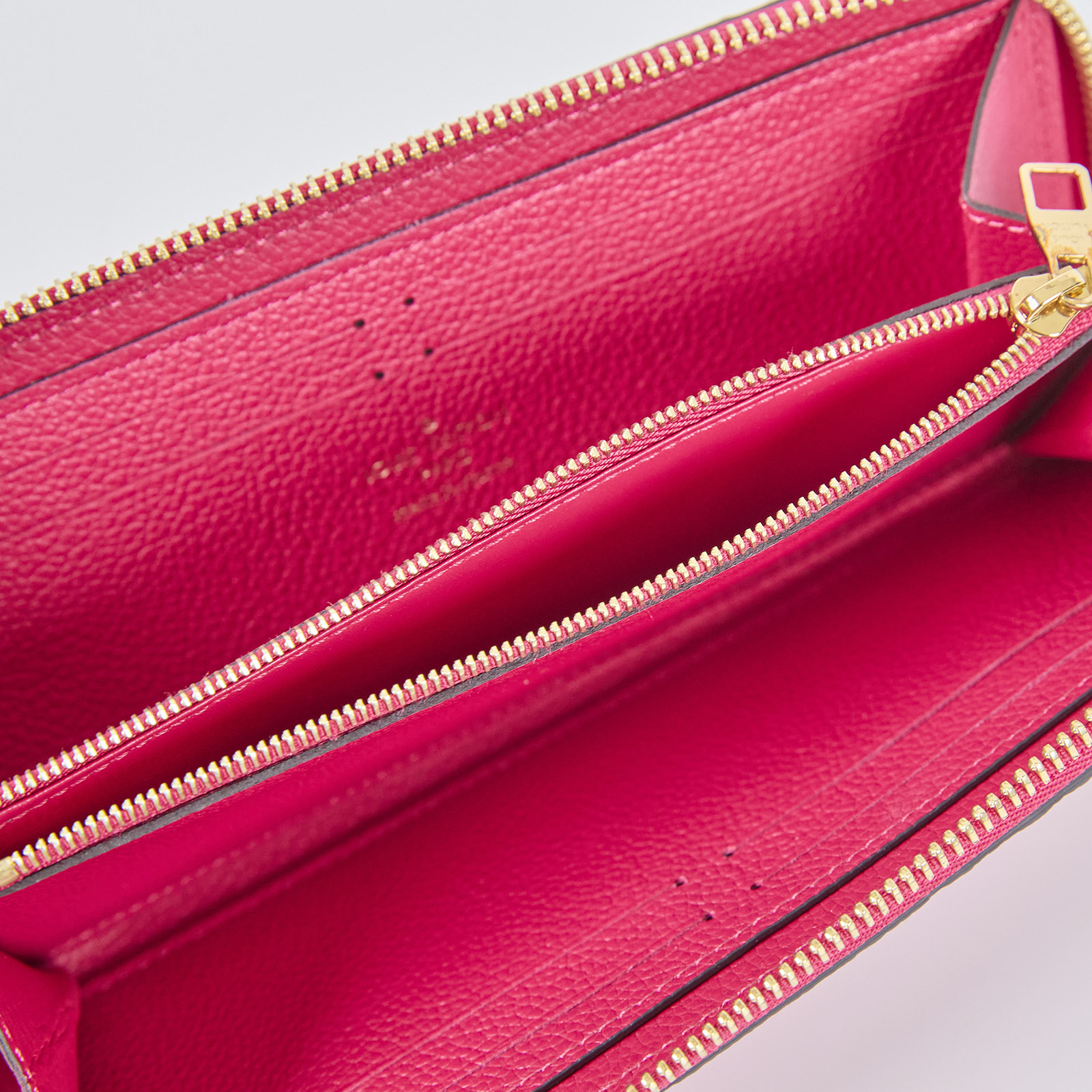 路易威登 LOUIS VUITTON Zippy 錢包 長夾 桃紅色 M83639 桃粉ZIPPY拉鍊長夾 原廠盒子/防塵袋