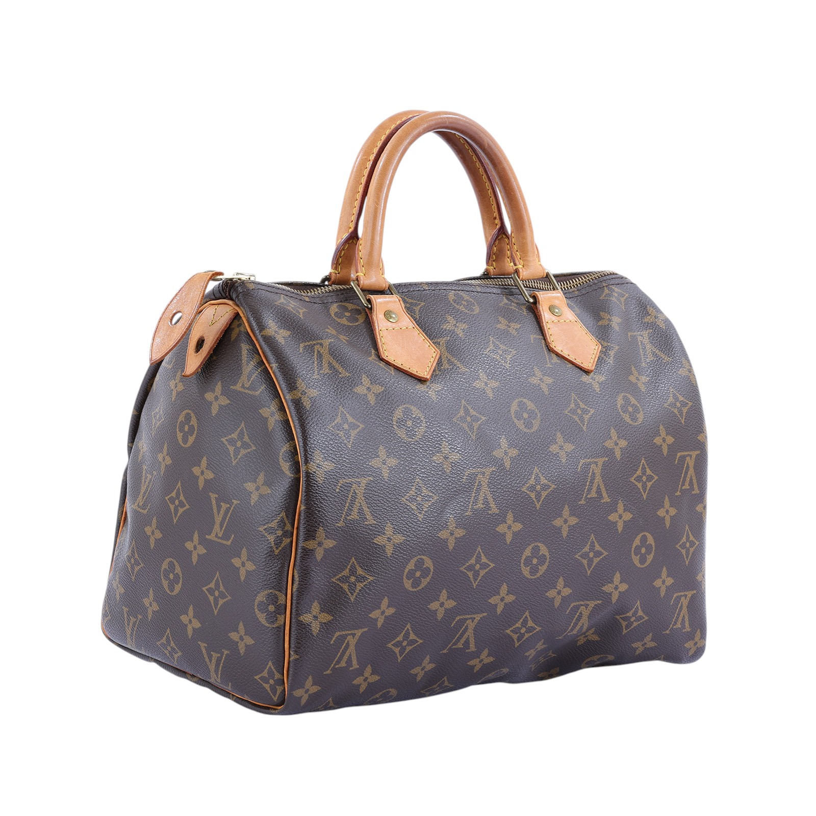 路易威登 LOUIS VUITTON Speedy 30 舊款 手提波士頓包 經典帆布 M41526 原花SPEEDY30 防塵袋/鎖組