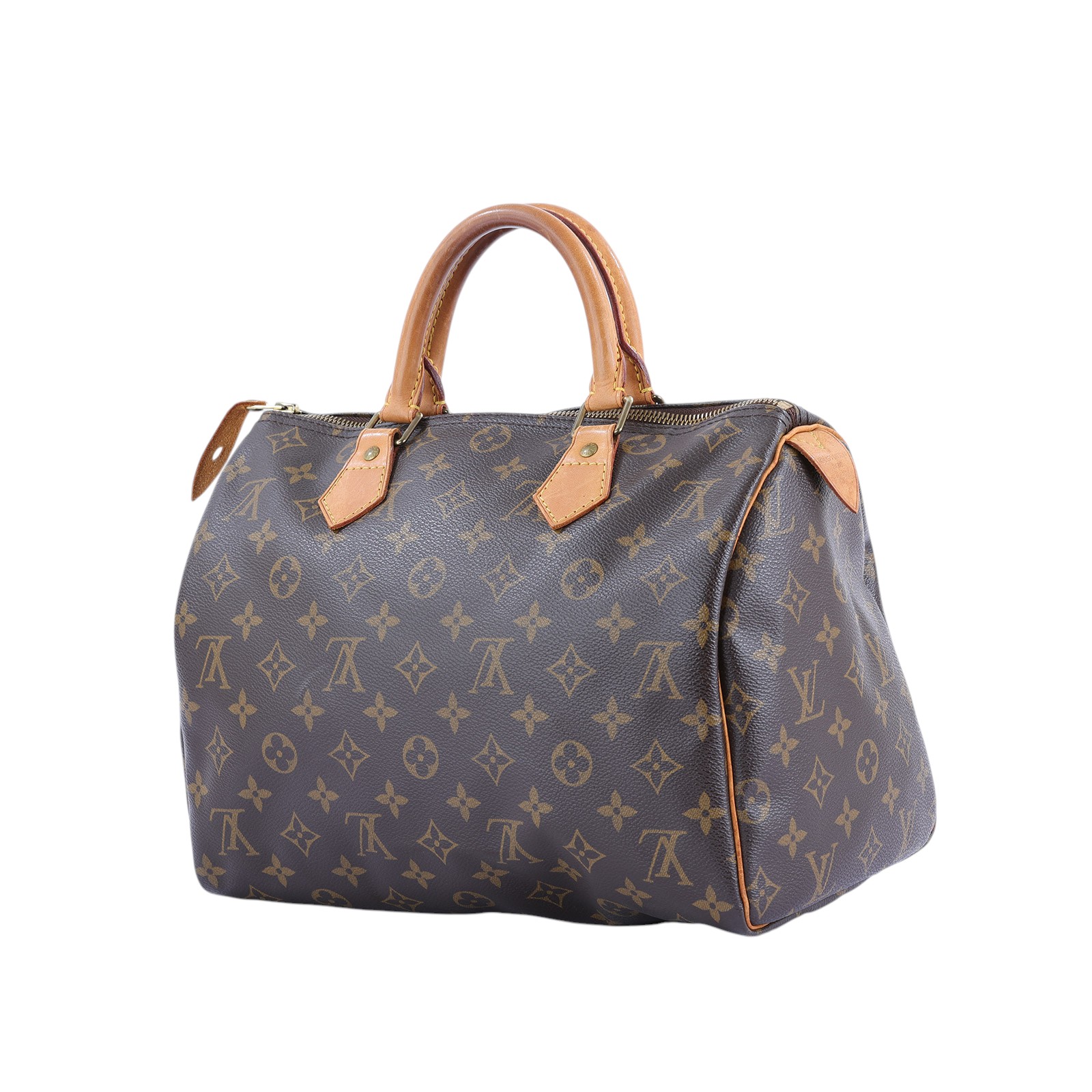 路易威登 LOUIS VUITTON Speedy 30 舊款 手提波士頓包 經典帆布 M41526 原花SPEEDY30 防塵袋/鎖組