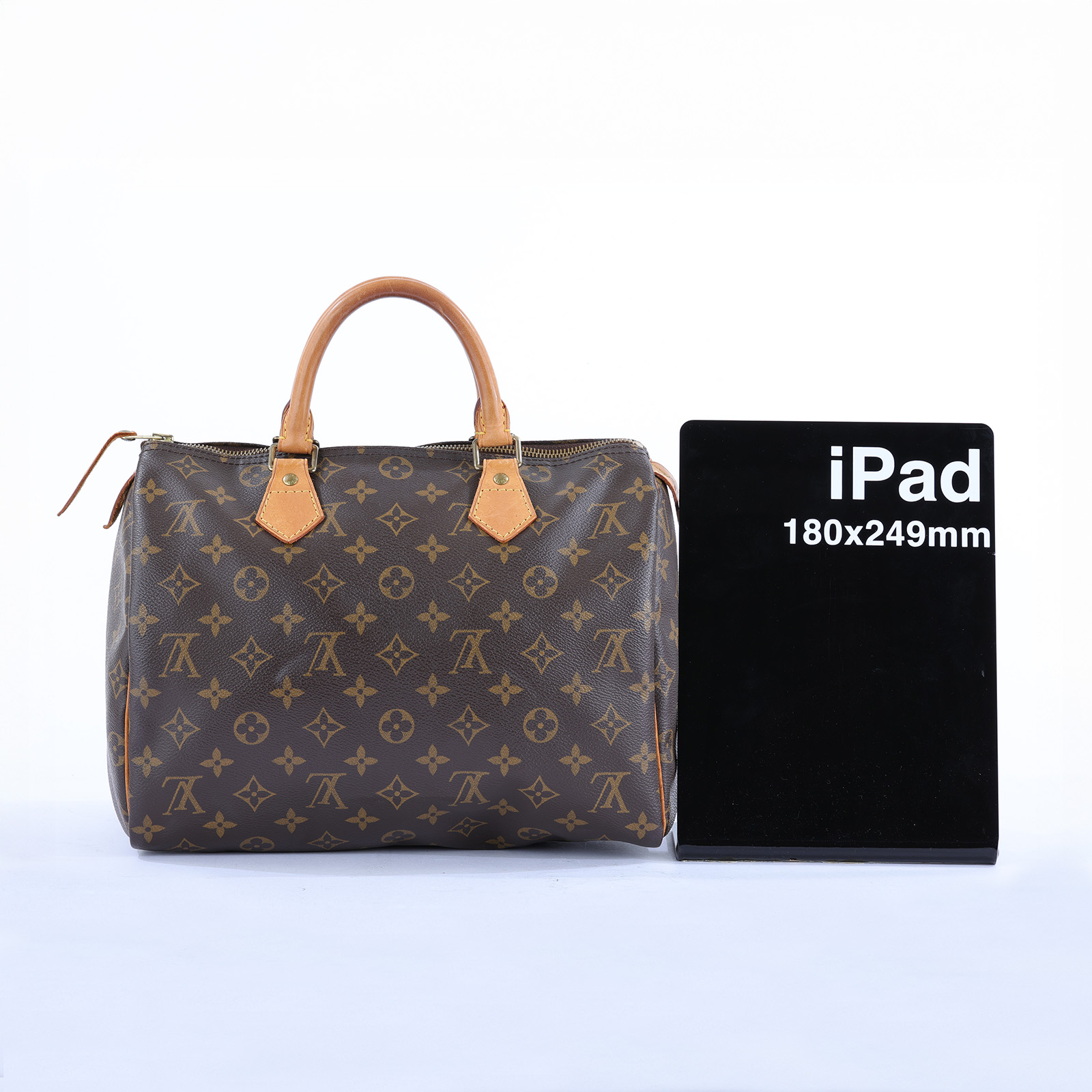 路易威登 LOUIS VUITTON Speedy 30 舊款 手提波士頓包 經典帆布 M41526 原花SPEEDY30 防塵袋/鎖組