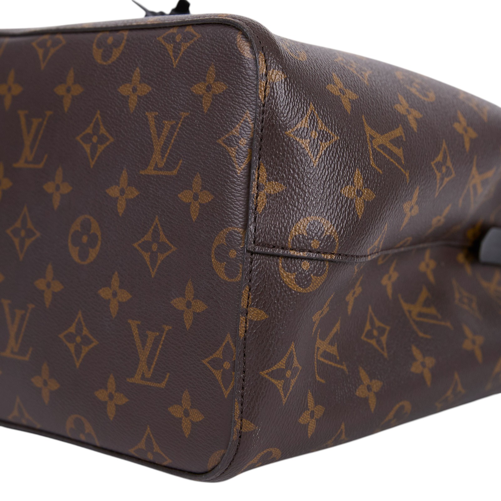 路易威登 LOUIS VUITTON NéoNoé MM 原花 束口水桶包 M44020 黑原花NEONOE水桶包 原廠盒子/防塵袋