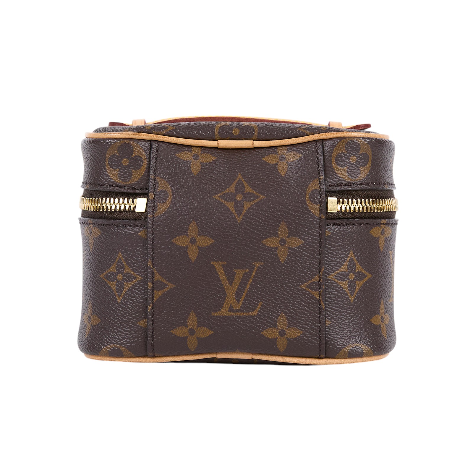 路易威登 LOUIS VUITTON Nice Nano 經典帆布 梳洗袋 化妝箱 M44936 晶片款  原廠盒子/防塵袋/購買證明