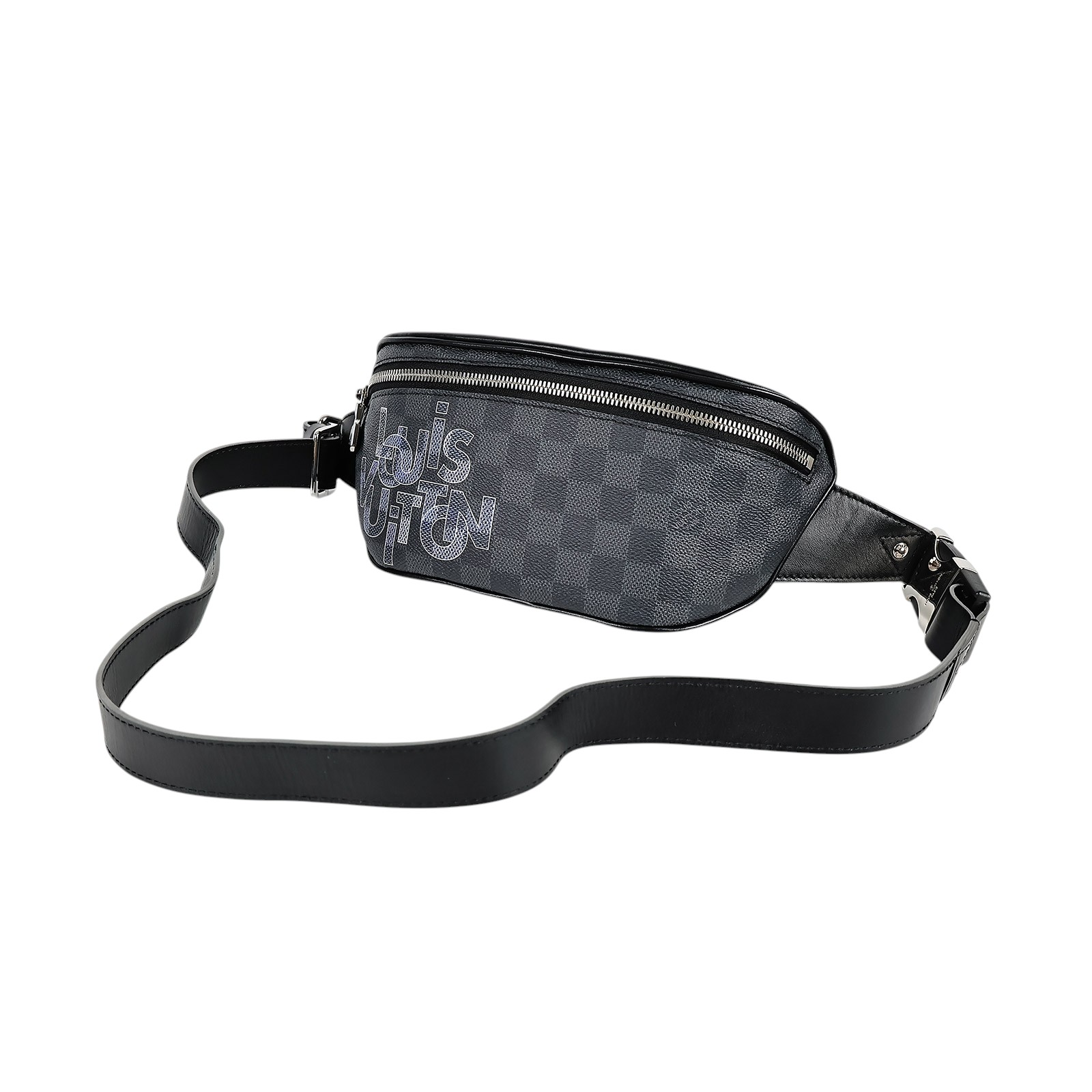 路易威登 LOUIS VUITTON 腰包 黑棋盤格 N40295 黑棋盤格腰包 原廠盒子