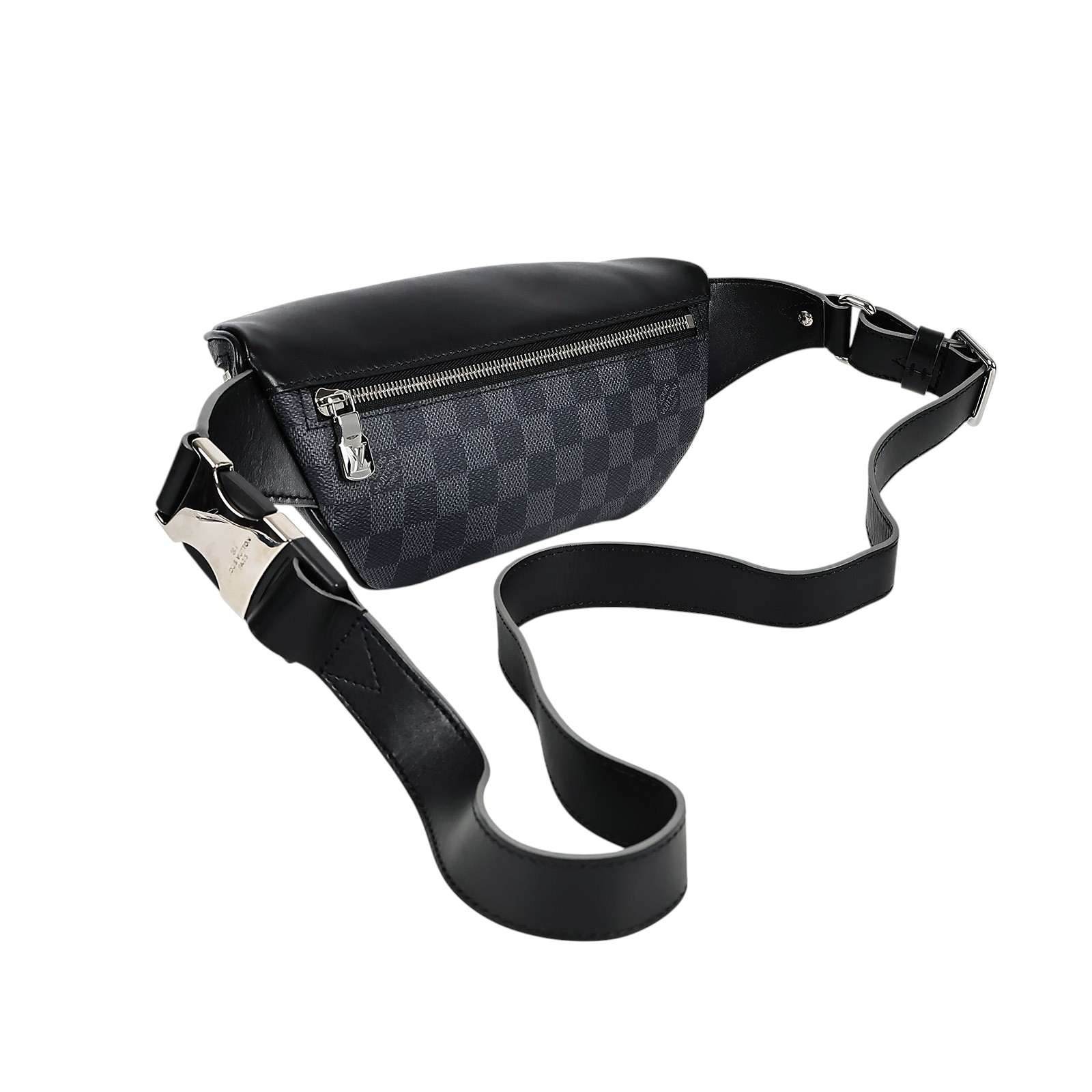 路易威登 LOUIS VUITTON 腰包 黑棋盤格 N40295 黑棋盤格腰包 原廠盒子