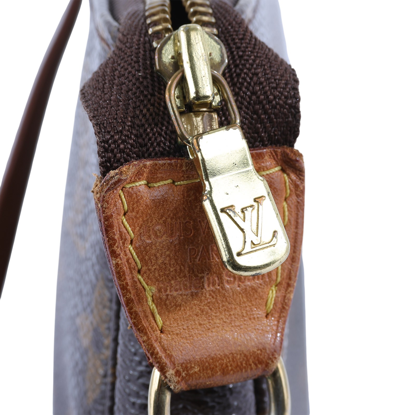 路易威登 LOUIS VUITTON Monogram 經典帆布 手提 麻將包 M40712 原花麻將包 無附屬品