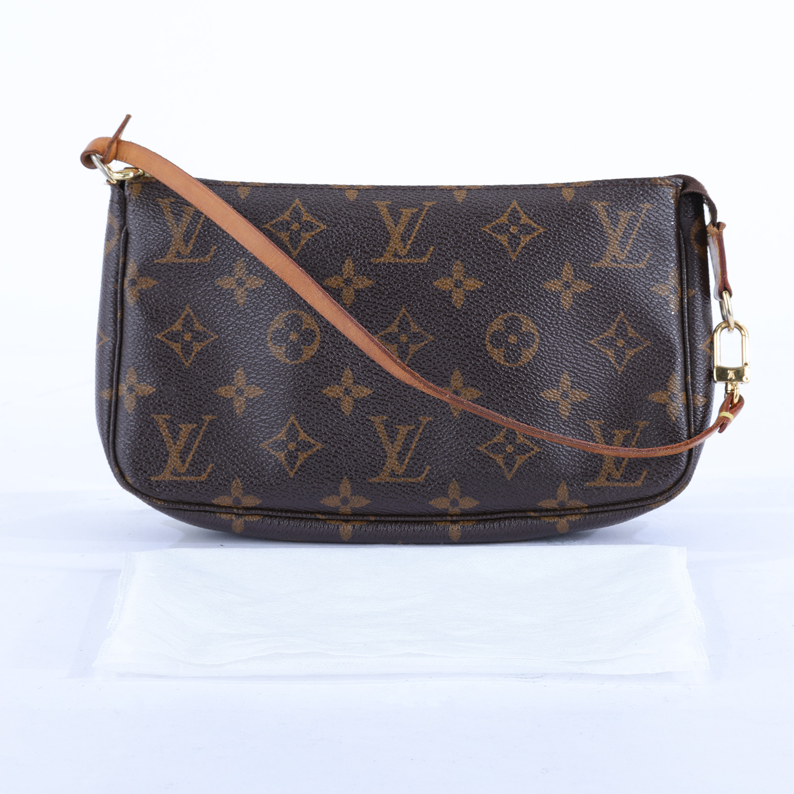 路易威登 LOUIS VUITTON Monogram 經典帆布 手提 麻將包 M40712 原花麻將包 無附屬品