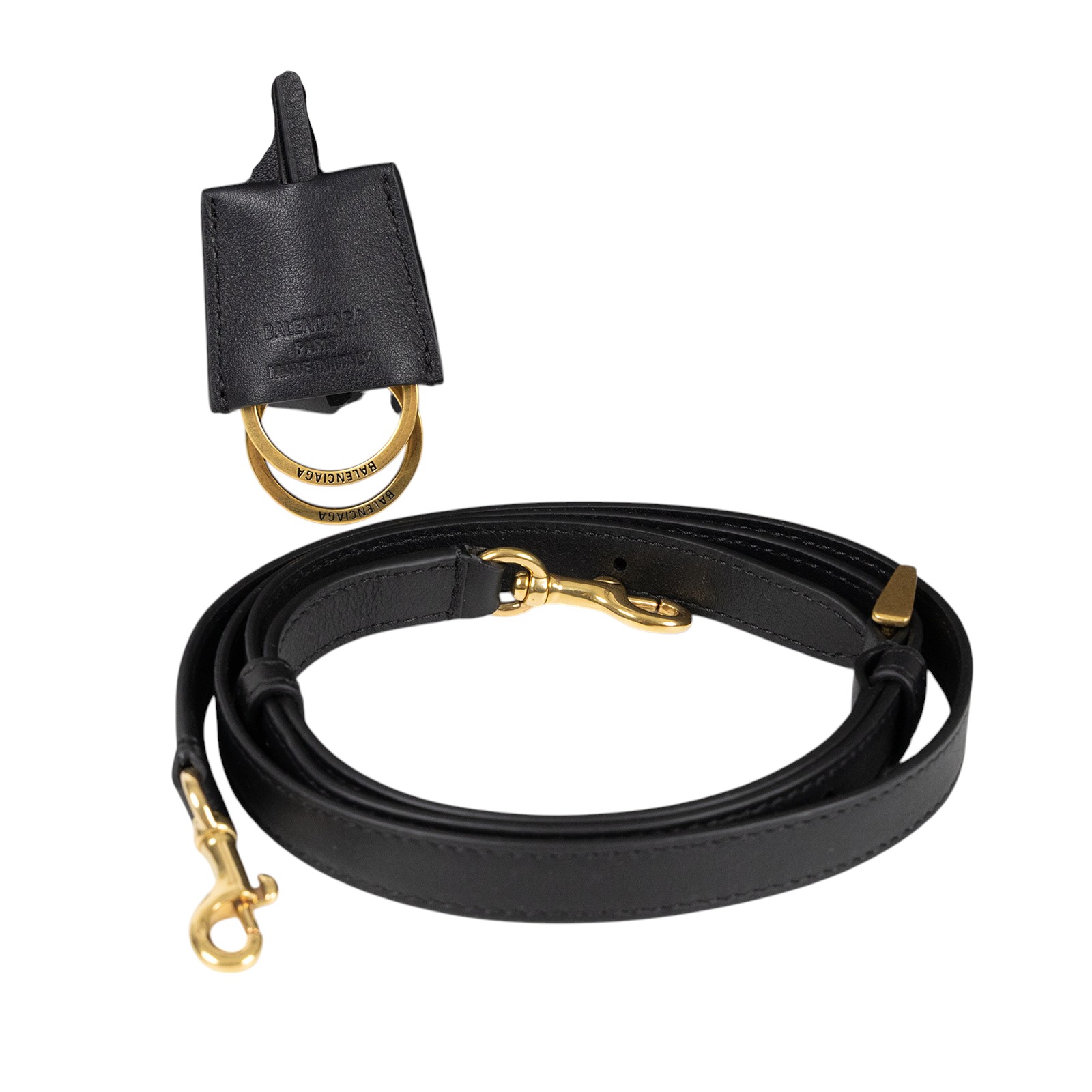 巴黎世家 BALENCIAGA Hampton Carry All Small 手提包 8133572ABAV 黑HAMPTON SMALL 防塵袋/背帶