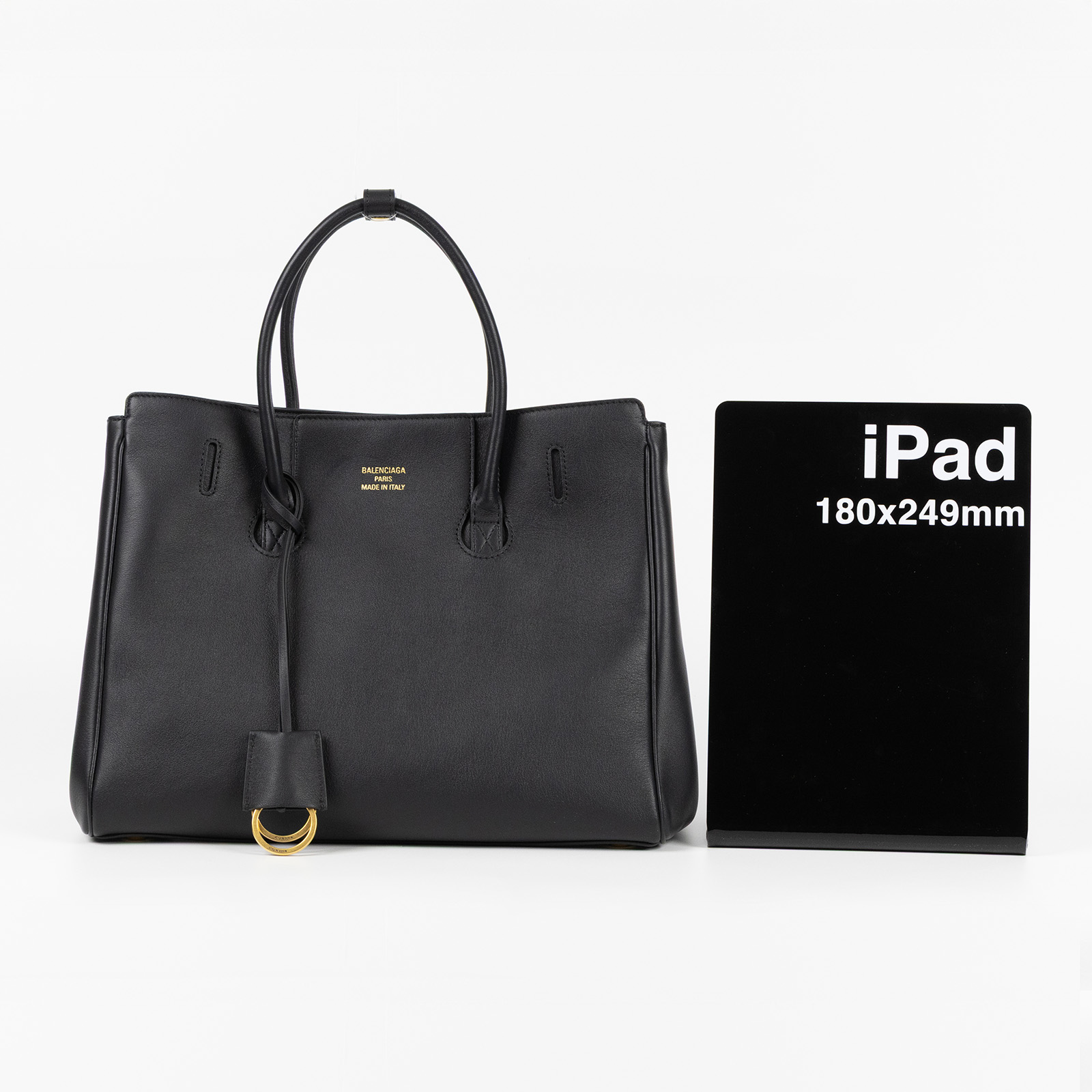 巴黎世家 BALENCIAGA Hampton Carry All Small 手提包 8133572ABAV 黑HAMPTON SMALL 防塵袋/背帶