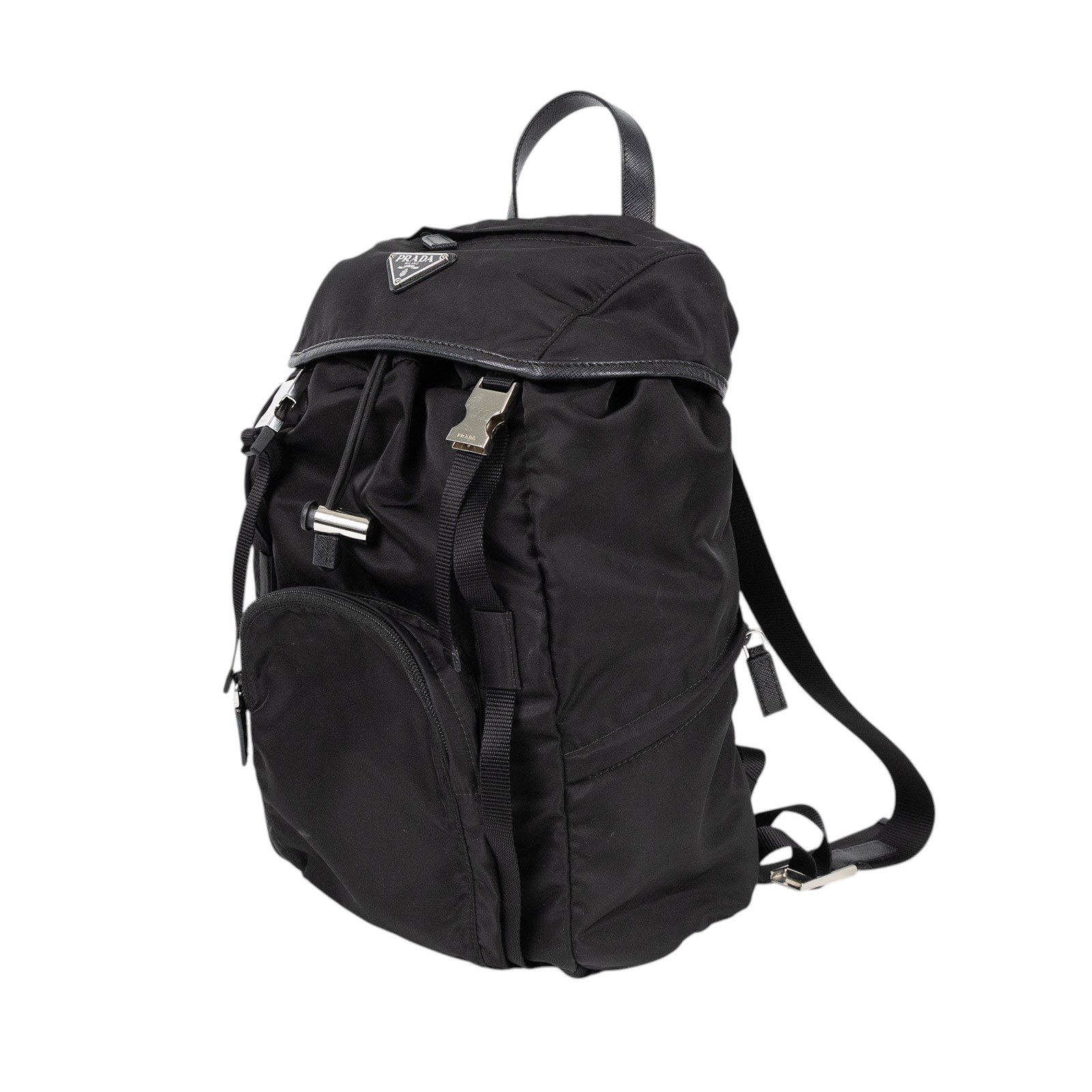 普拉達 PRADA Re-Nylon 背囊 1BZ039_RV44 尼龍後背包 防塵袋/此商品掀蓋扣環少一顆