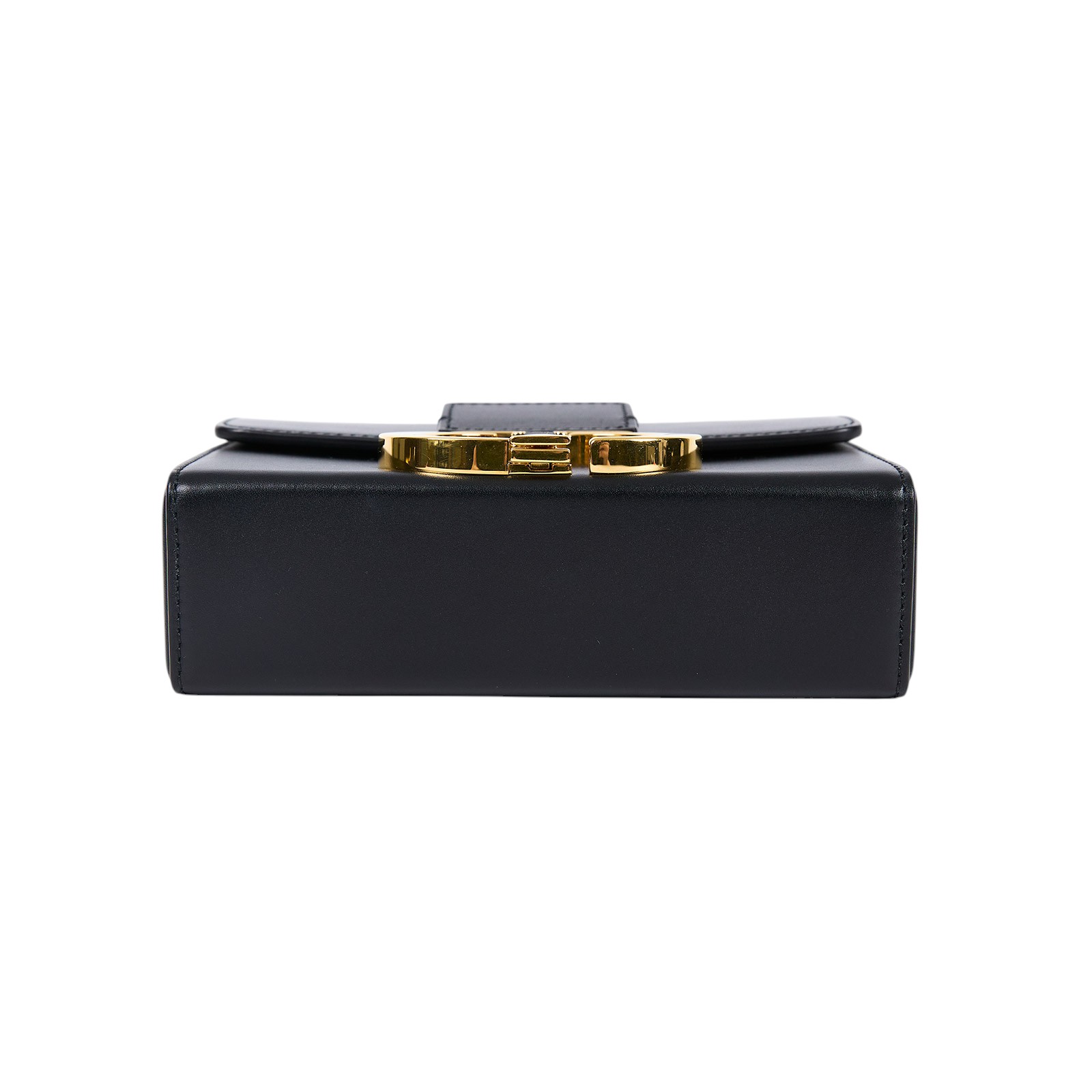 迪奧 CHRISTIAN DIOR 30 Montaigne 肩背手提包 M9204UMOS 黑金MONTAIGNE BOX 防塵袋/背帶/購買證明
