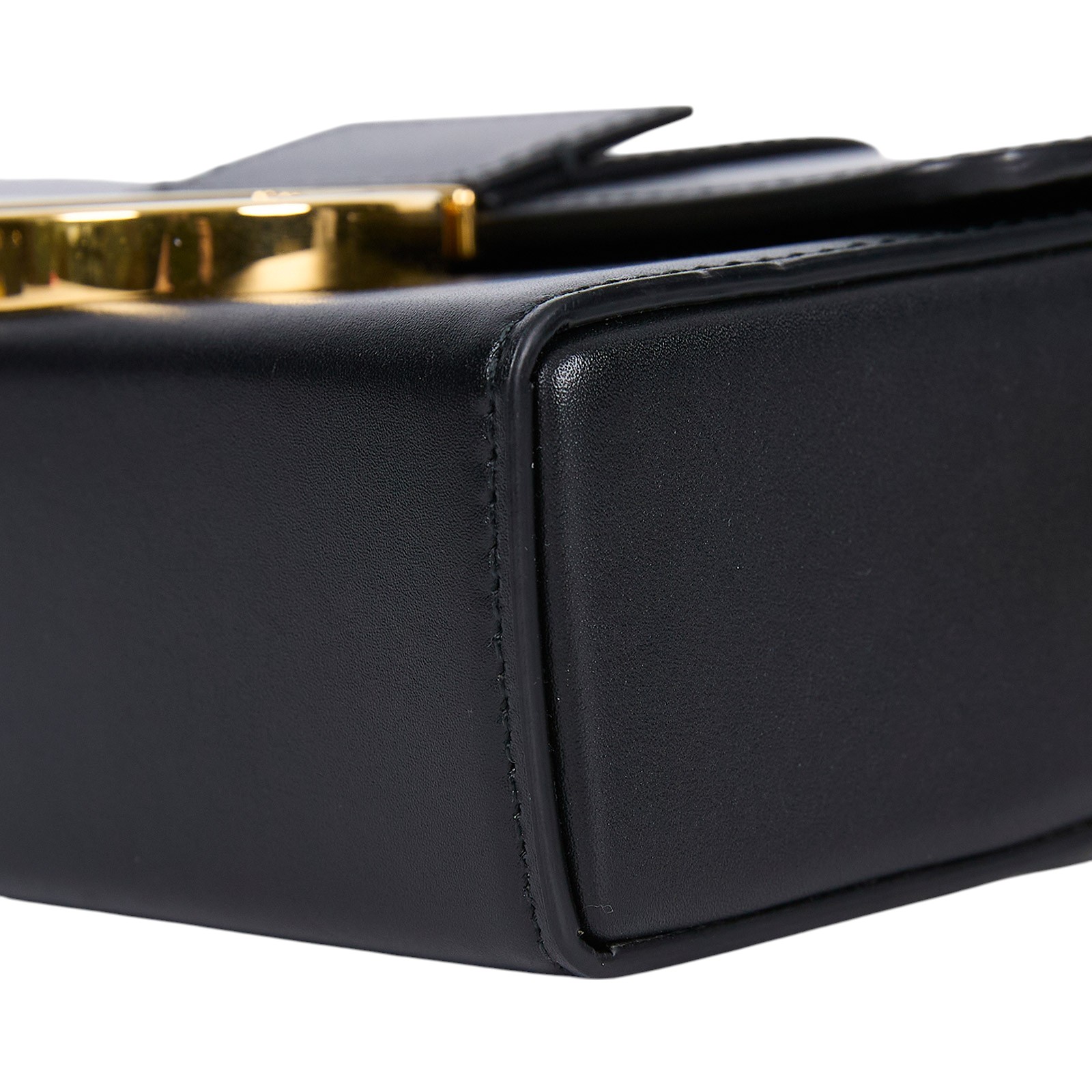 迪奧 CHRISTIAN DIOR 30 Montaigne 肩背手提包 M9204UMOS 黑金MONTAIGNE BOX 防塵袋/背帶/購買證明