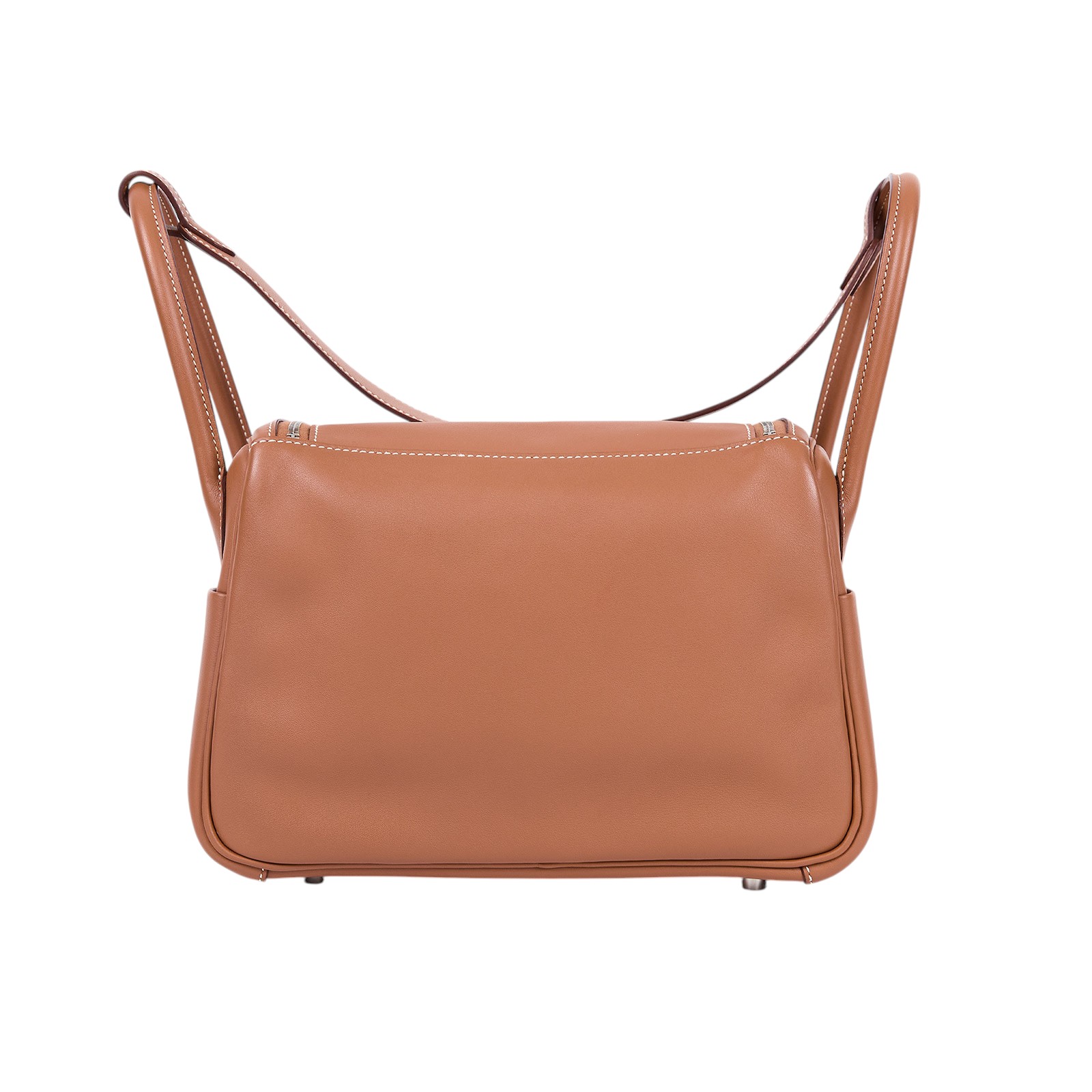 愛馬仕 Hermès Lindy 琳迪包 26 LD26 H070416/Z刻 金棕內拼琥珀黃LINDY26 SWIFT 原廠盒子/防塵袋