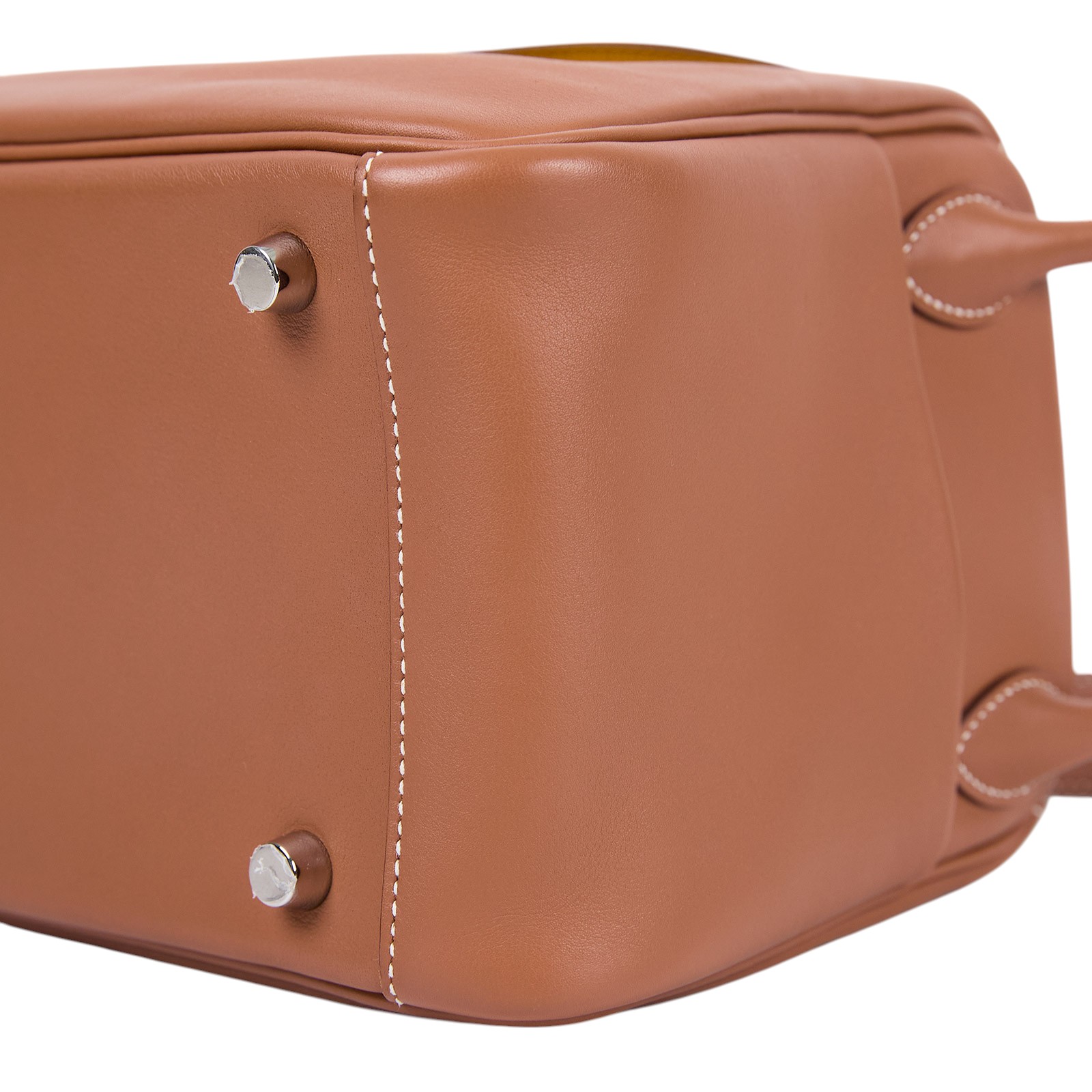 愛馬仕 Hermès Lindy 琳迪包 26 LD26 H070416/Z刻 金棕內拼琥珀黃LINDY26 SWIFT 原廠盒子/防塵袋