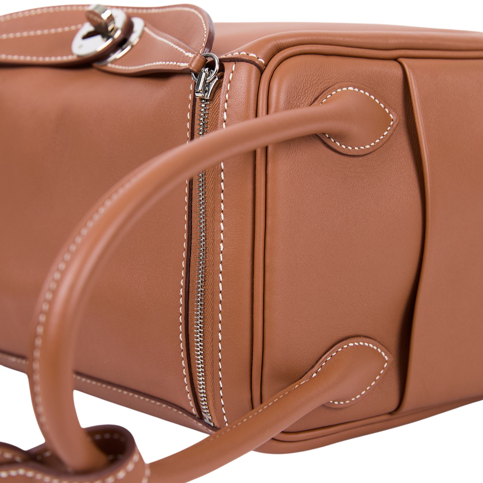 愛馬仕 Hermès Lindy 琳迪包 26 LD26 H070416/Z刻 金棕內拼琥珀黃LINDY26 SWIFT 原廠盒子/防塵袋