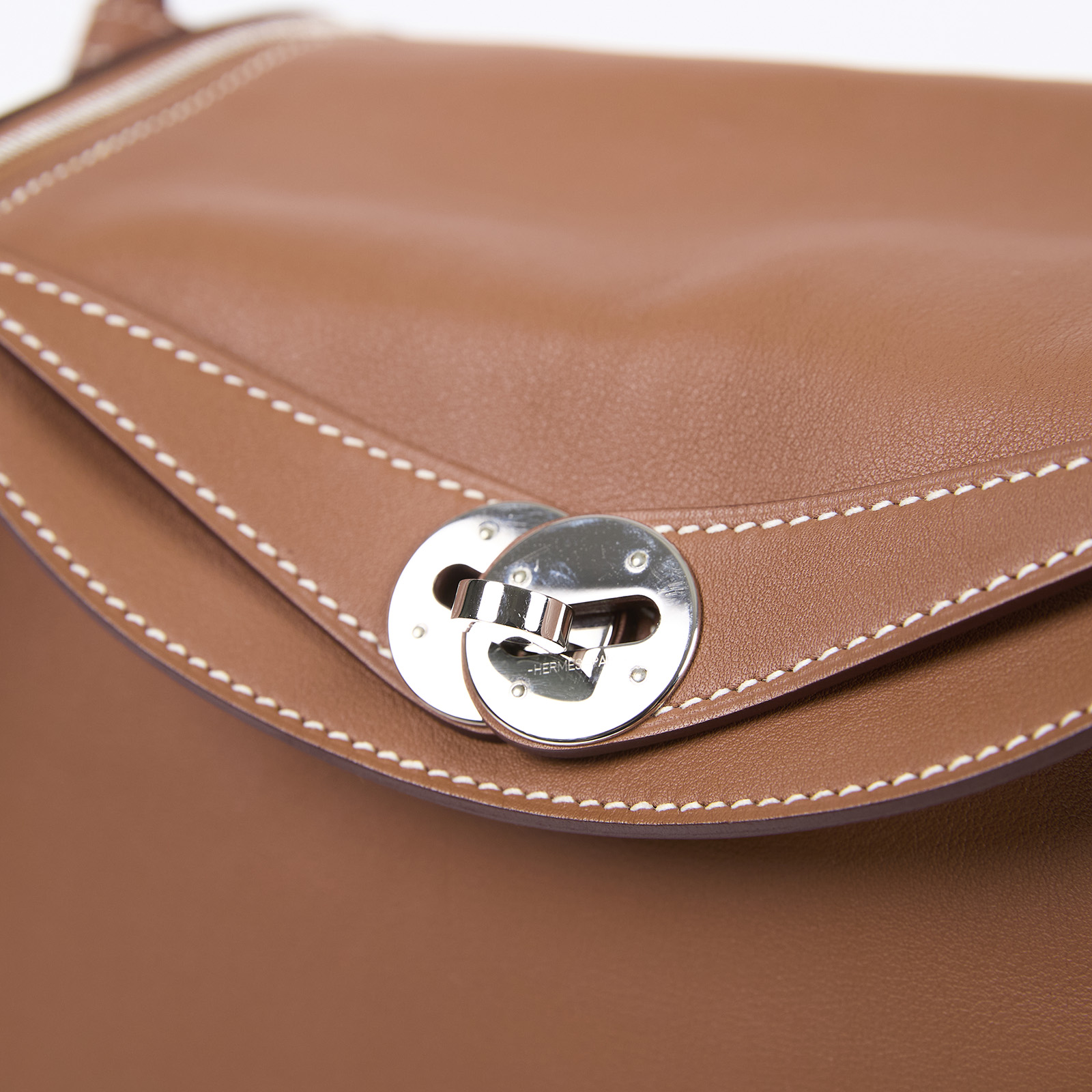 愛馬仕 Hermès Lindy 琳迪包 26 LD26 H070416/Z刻 金棕內拼琥珀黃LINDY26 SWIFT 原廠盒子/防塵袋