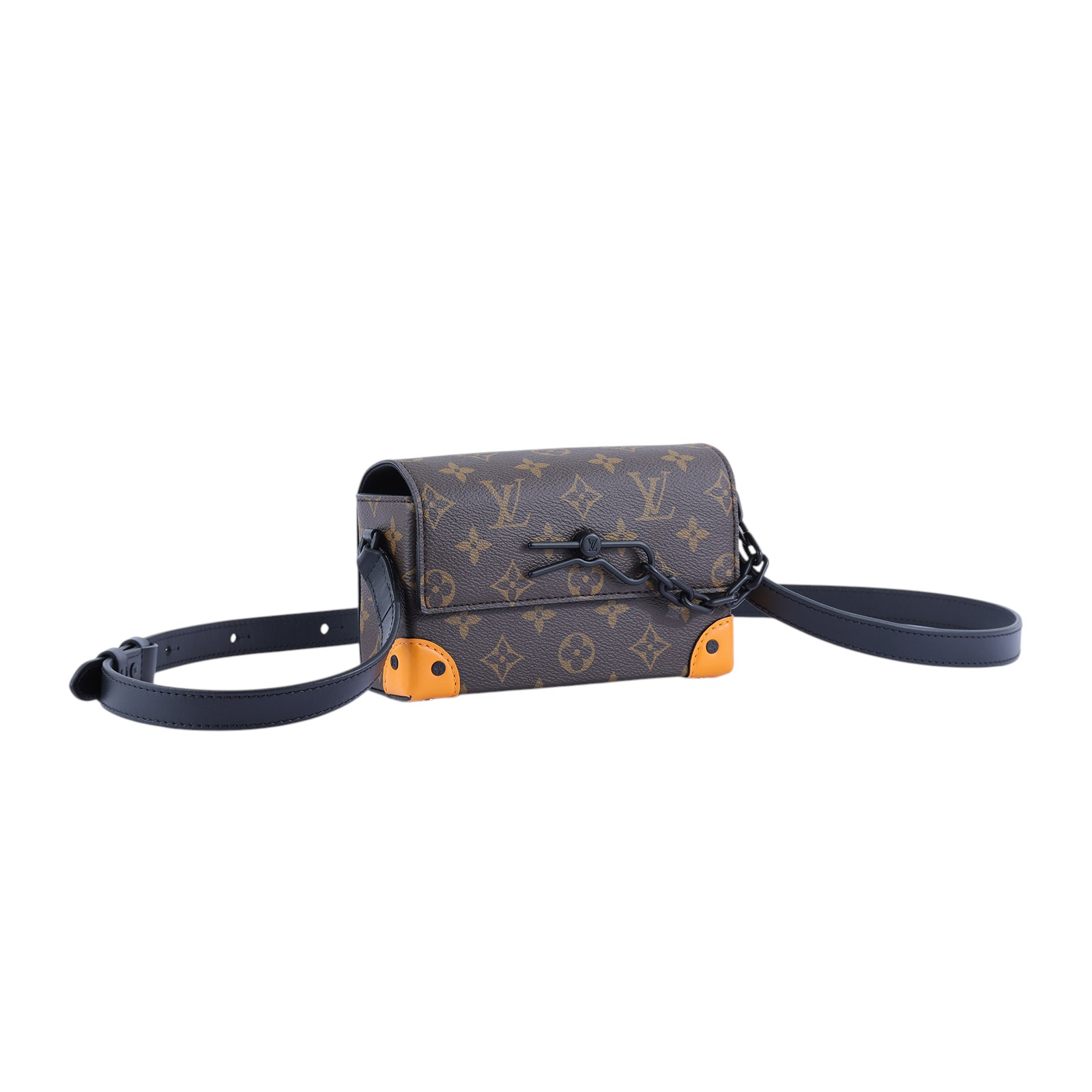 路易威登 LOUIS VUITTON Steamer 肩背 隨身錢包 M82534 晶片款 原花STEAMER 原廠盒子/防塵袋/購買證明
