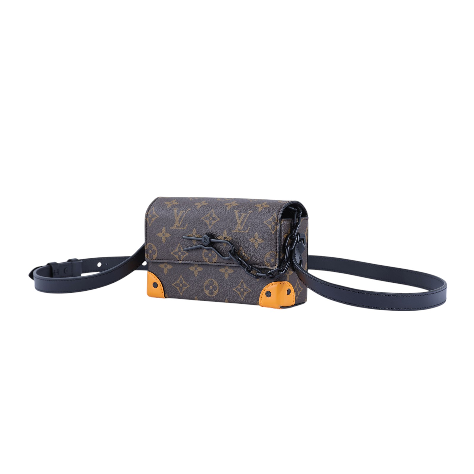 路易威登 LOUIS VUITTON Steamer 肩背 隨身錢包 M82534 晶片款 原花STEAMER 原廠盒子/防塵袋/購買證明