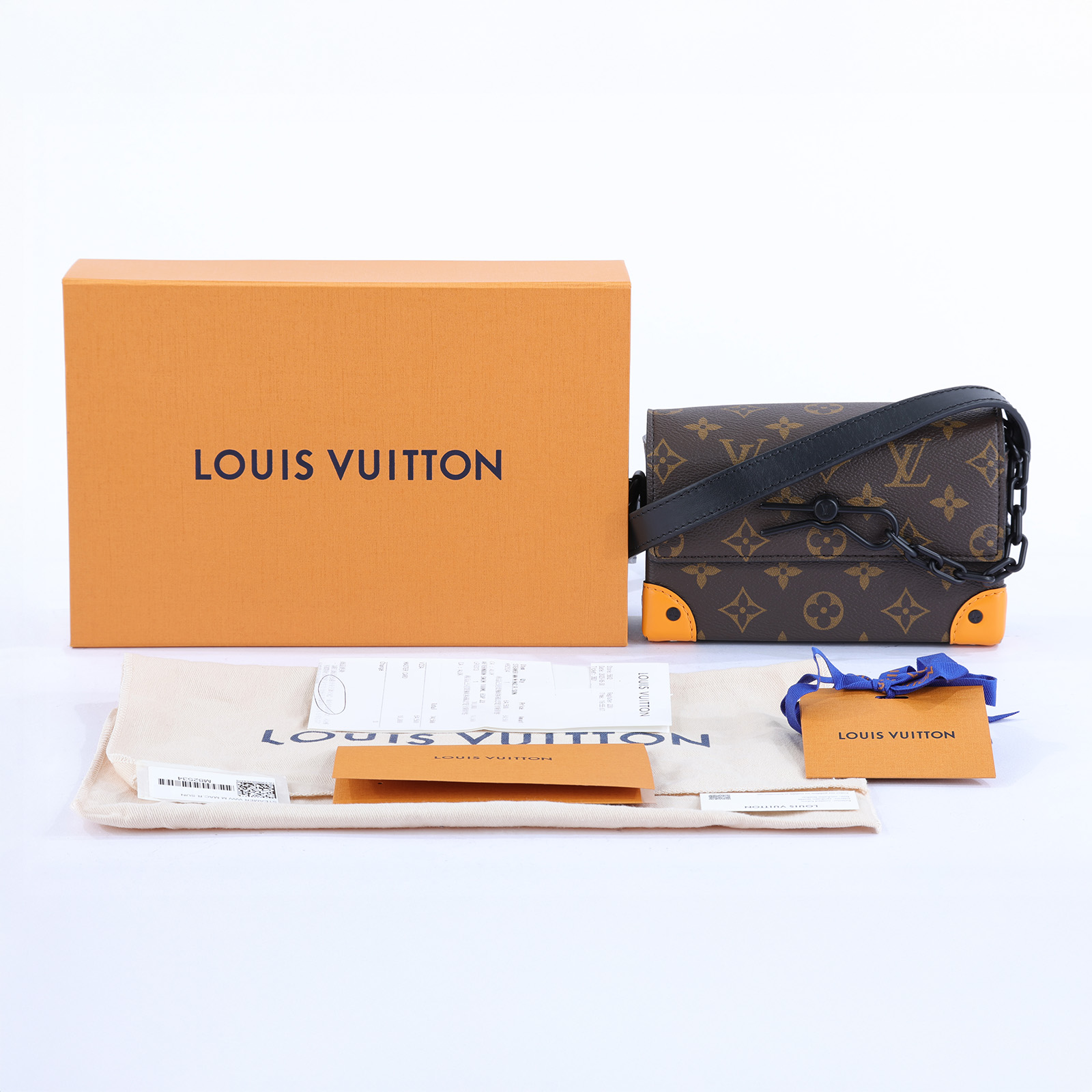路易威登 LOUIS VUITTON Steamer 肩背 隨身錢包 M82534 晶片款 原花STEAMER 原廠盒子/防塵袋/購買證明
