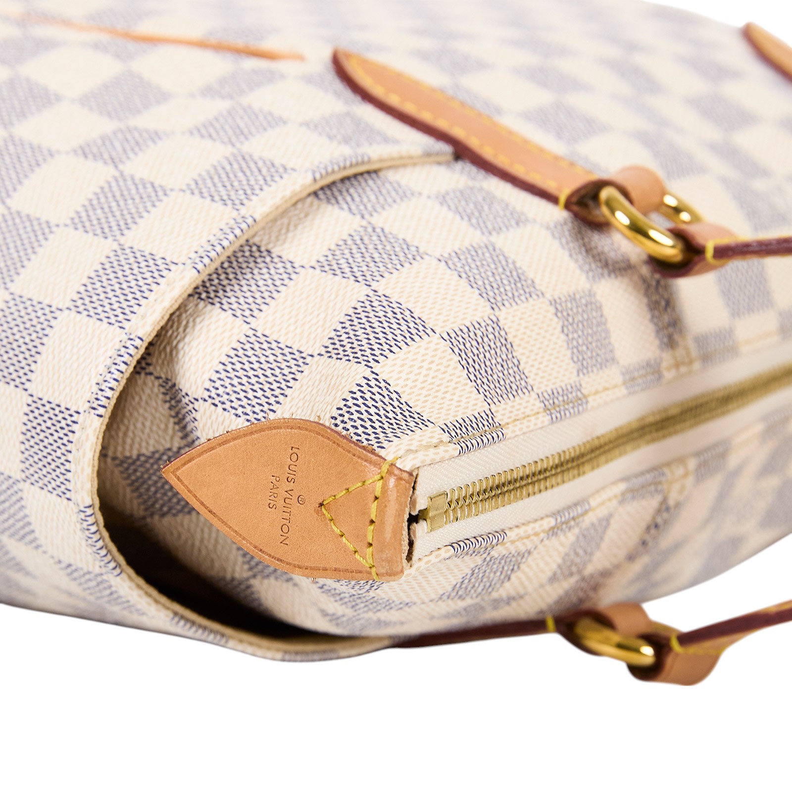 路易威登 LOUIS VUITTON Totally PM 肩背 托特包 棋盤格 白色 N51261 白棋盤肩背 防塵袋