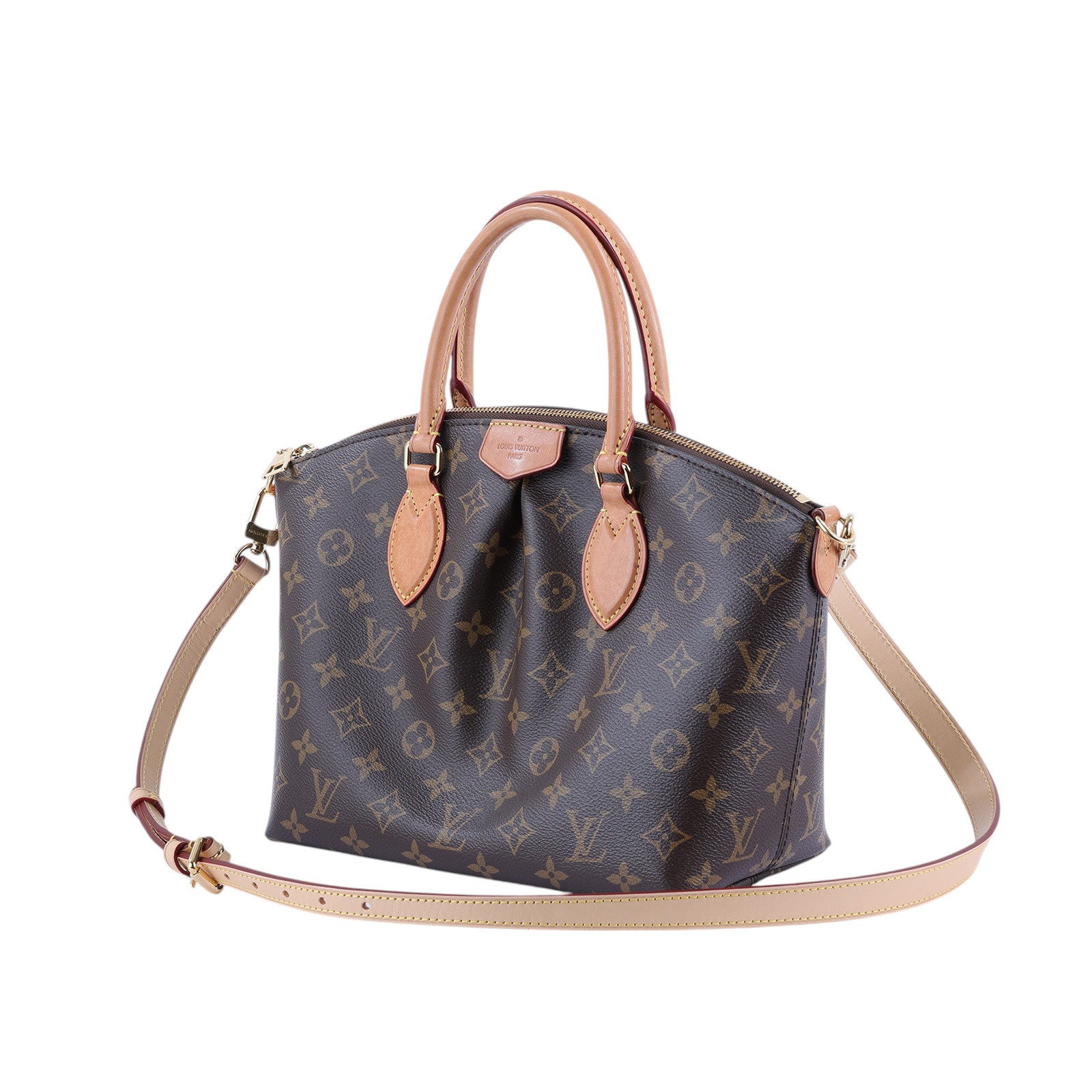 路易威登 LOUIS VUITTON Boétie PM 帆布 托特包 M45986 晶片款 原花BOETIE PM 原廠盒子/防塵袋/鎖組