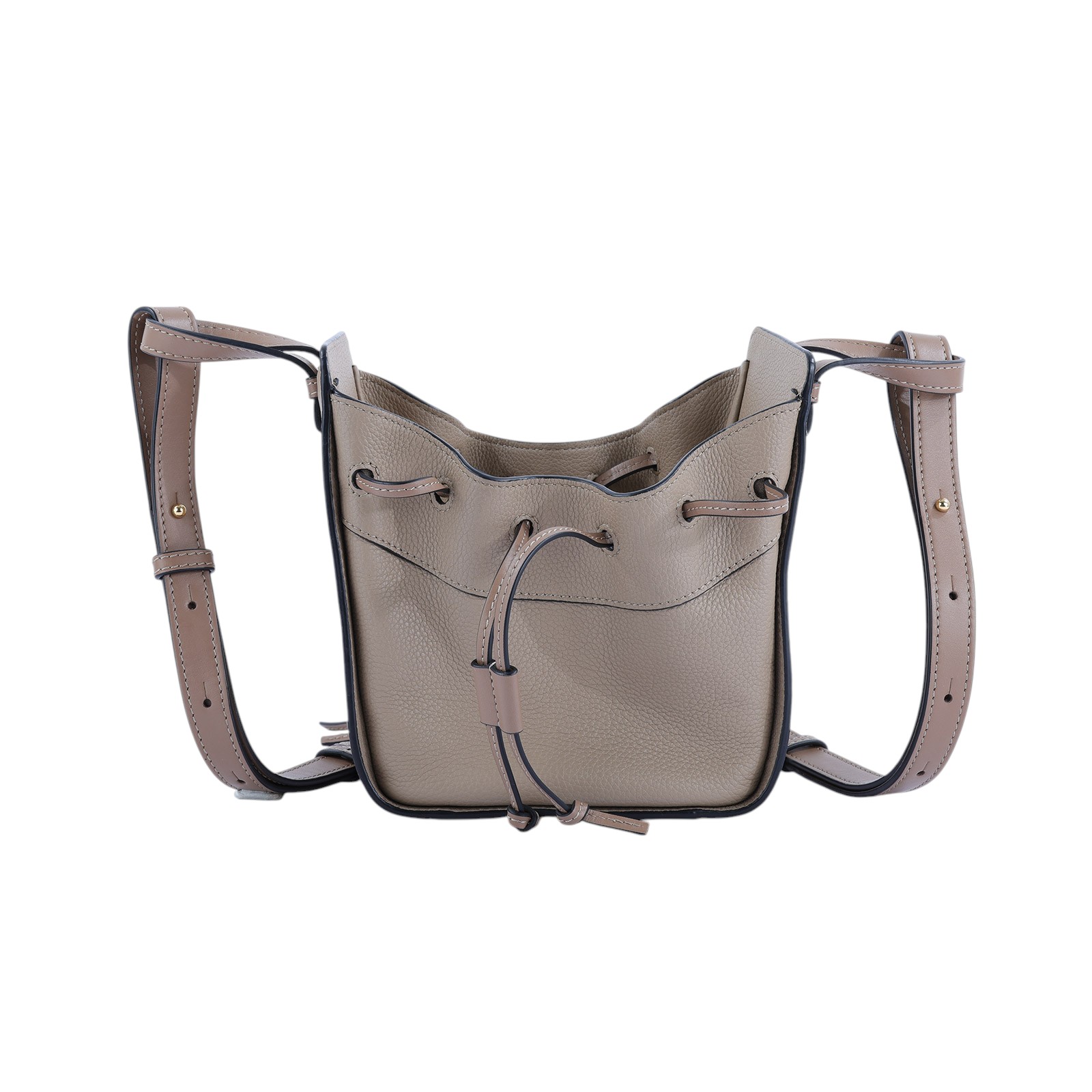 羅意威 LOEWE Mini Hammock drawstring 迷你 小牛皮 肩背 吊床包 A538V07X15 奶茶HAMMOCK MINI 防塵袋