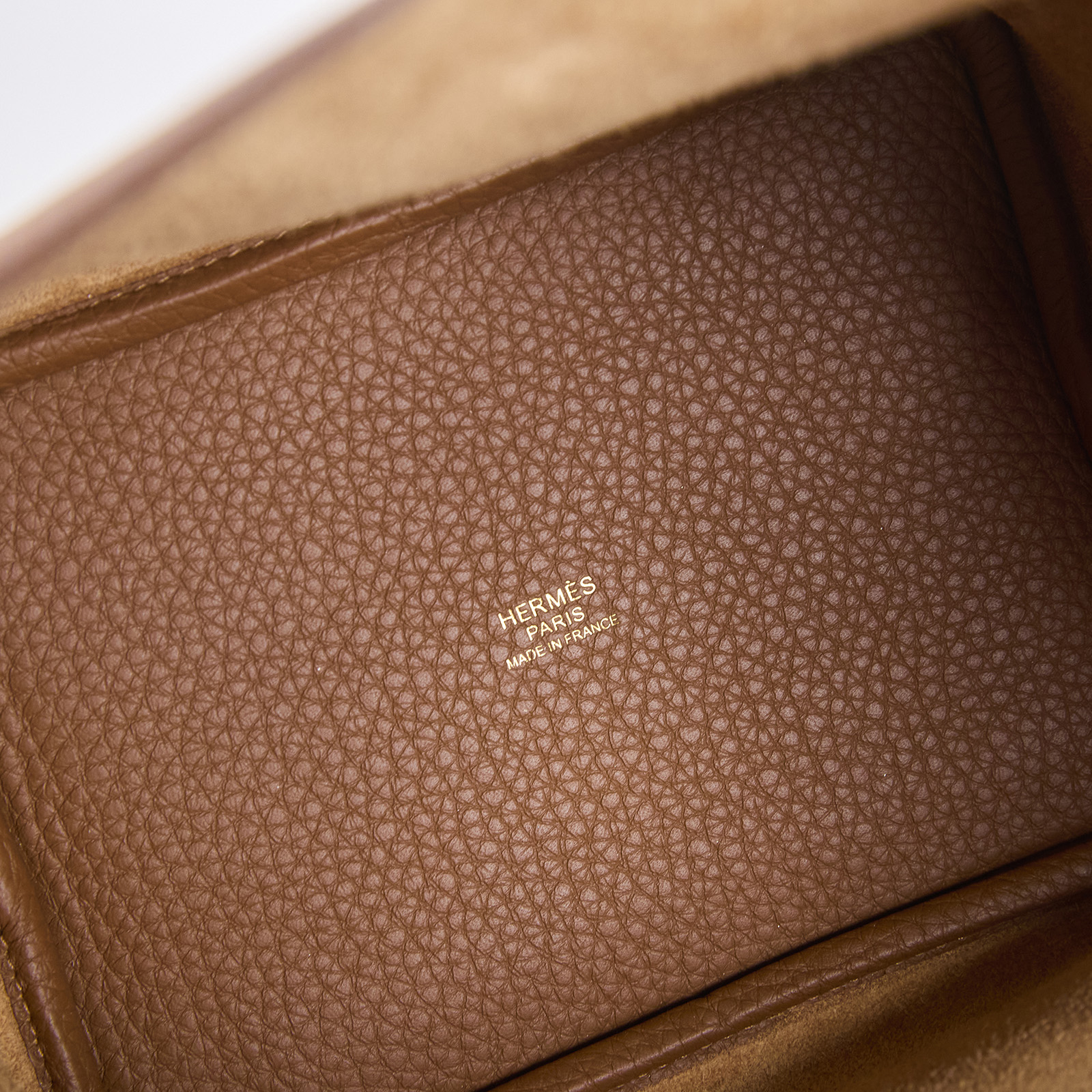 愛馬仕 Hermès Picotin Lock 18 菜籃子包 PT18 U刻 金棕PICONTIN18 原廠盒子/防塵袋/購買證明影本/鎖組