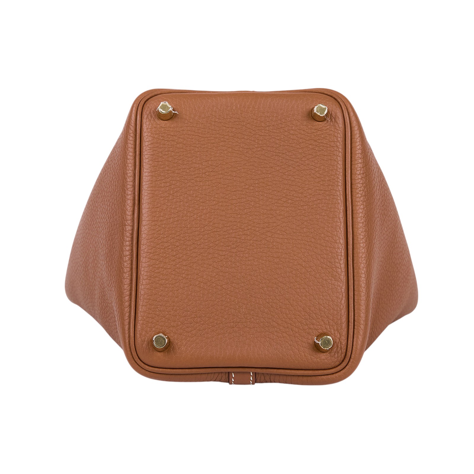 愛馬仕 Hermès Picotin Lock 18 菜籃子包 PT18 U刻 金棕PICONTIN18 原廠盒子/防塵袋/購買證明影本/鎖組