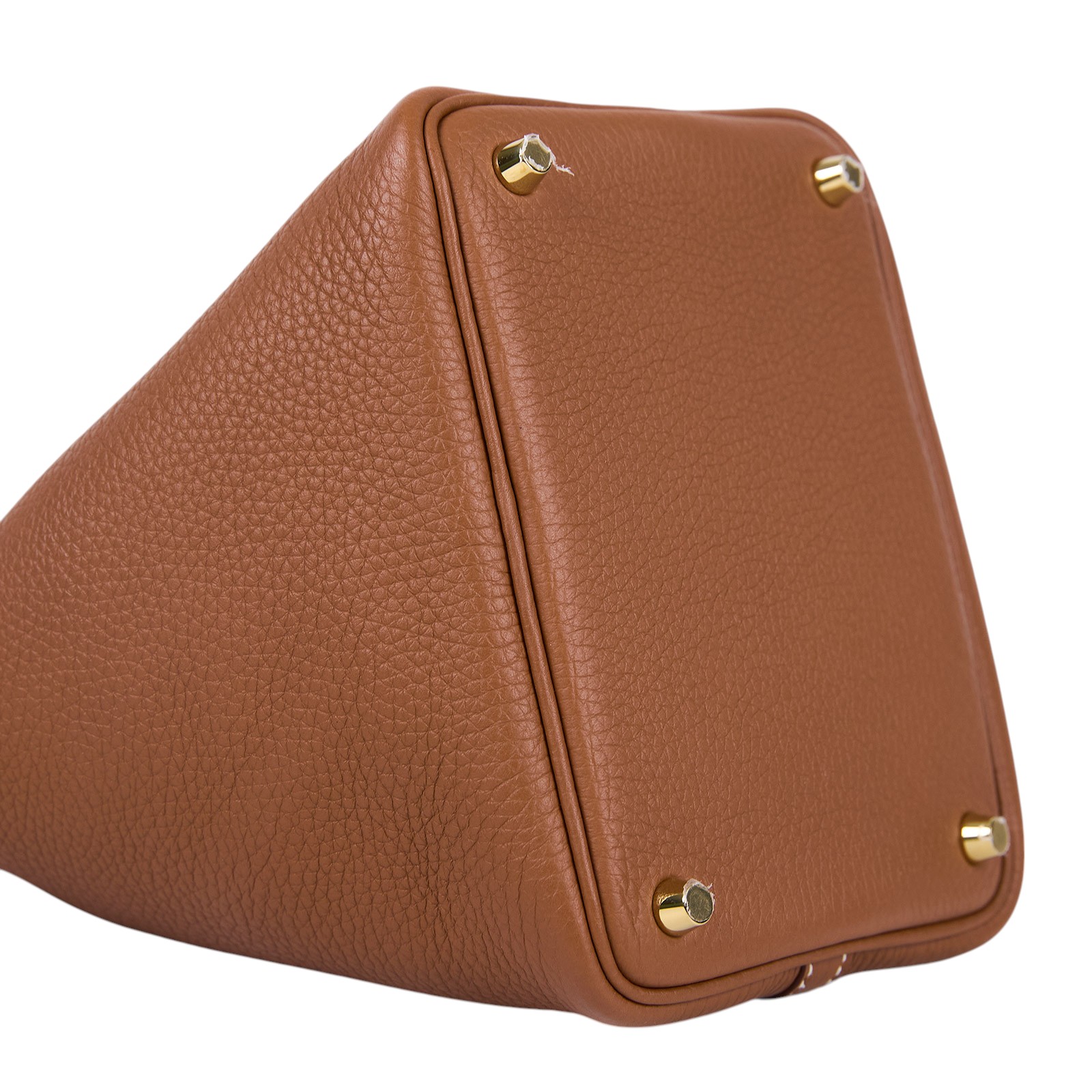 愛馬仕 Hermès Picotin Lock 18 菜籃子包 PT18 U刻 金棕PICONTIN18 原廠盒子/防塵袋/購買證明影本/鎖組