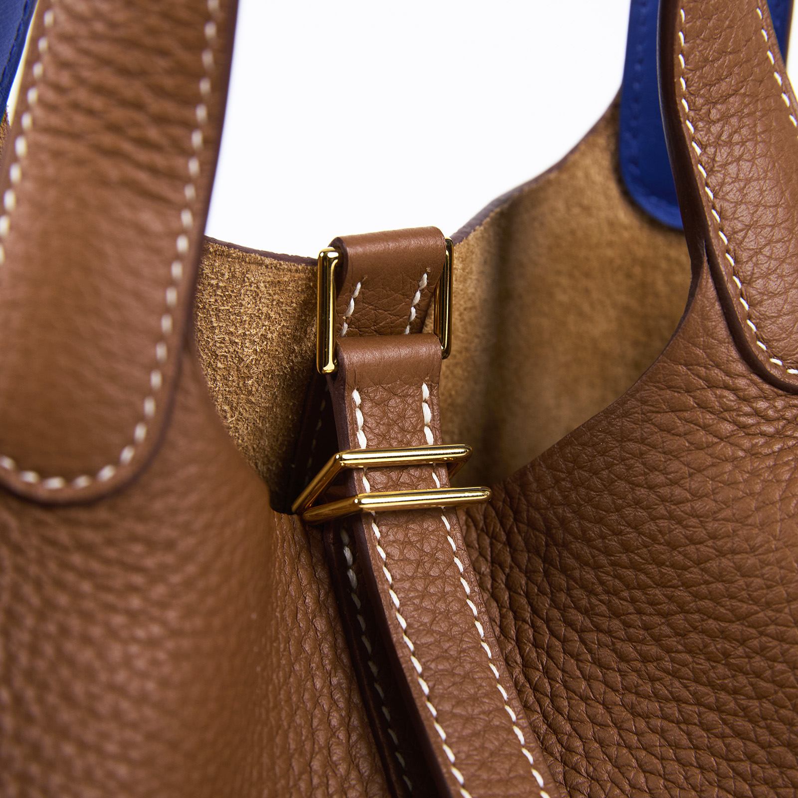 愛馬仕 Hermès Picotin Lock 18 菜籃子包 PT18 U刻 金棕PICONTIN18 原廠盒子/防塵袋/購買證明影本/鎖組