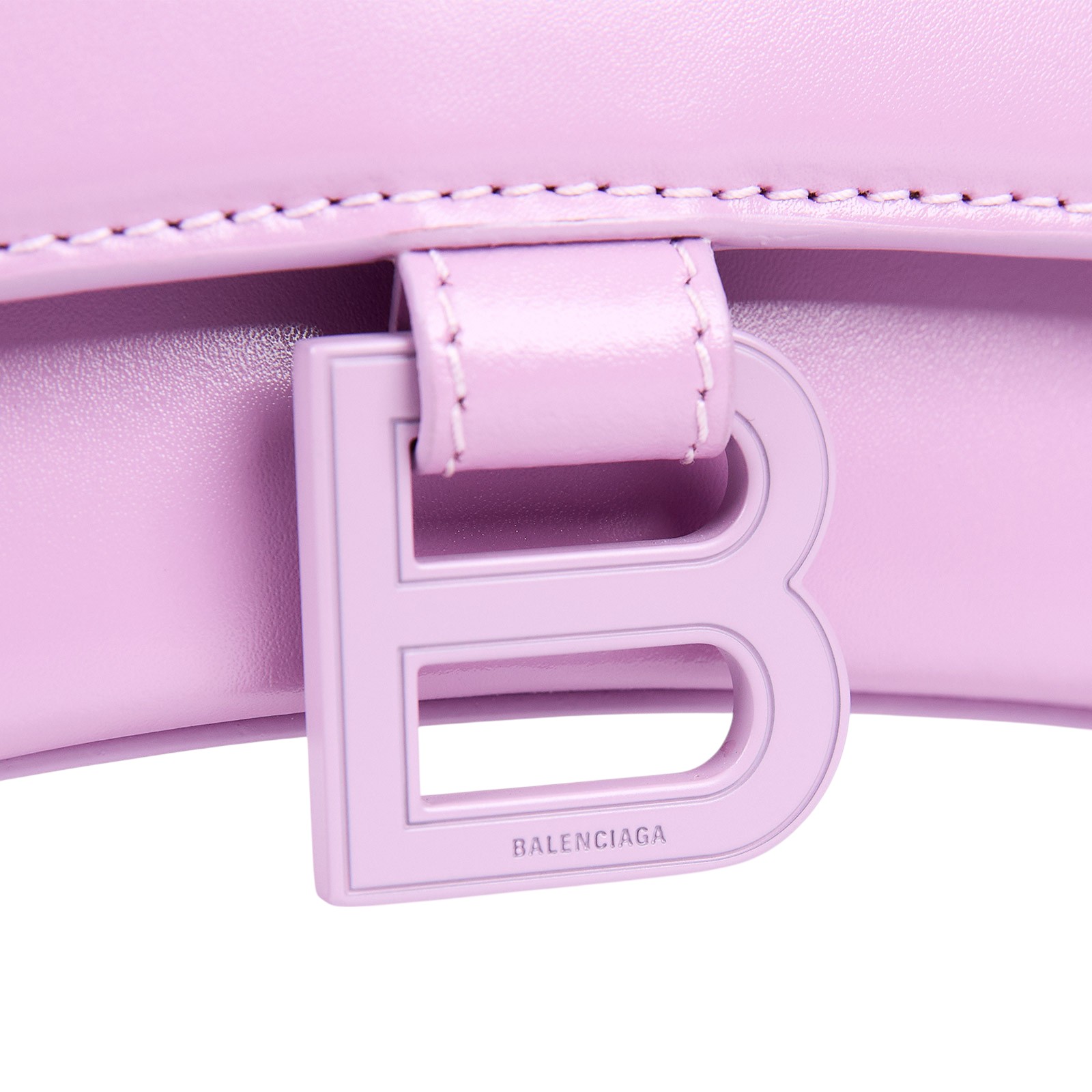 巴黎世家 BALENCIAGA Hourglass 手提包 小型 593546 粉紫HOURGLASS S號 防塵袋
