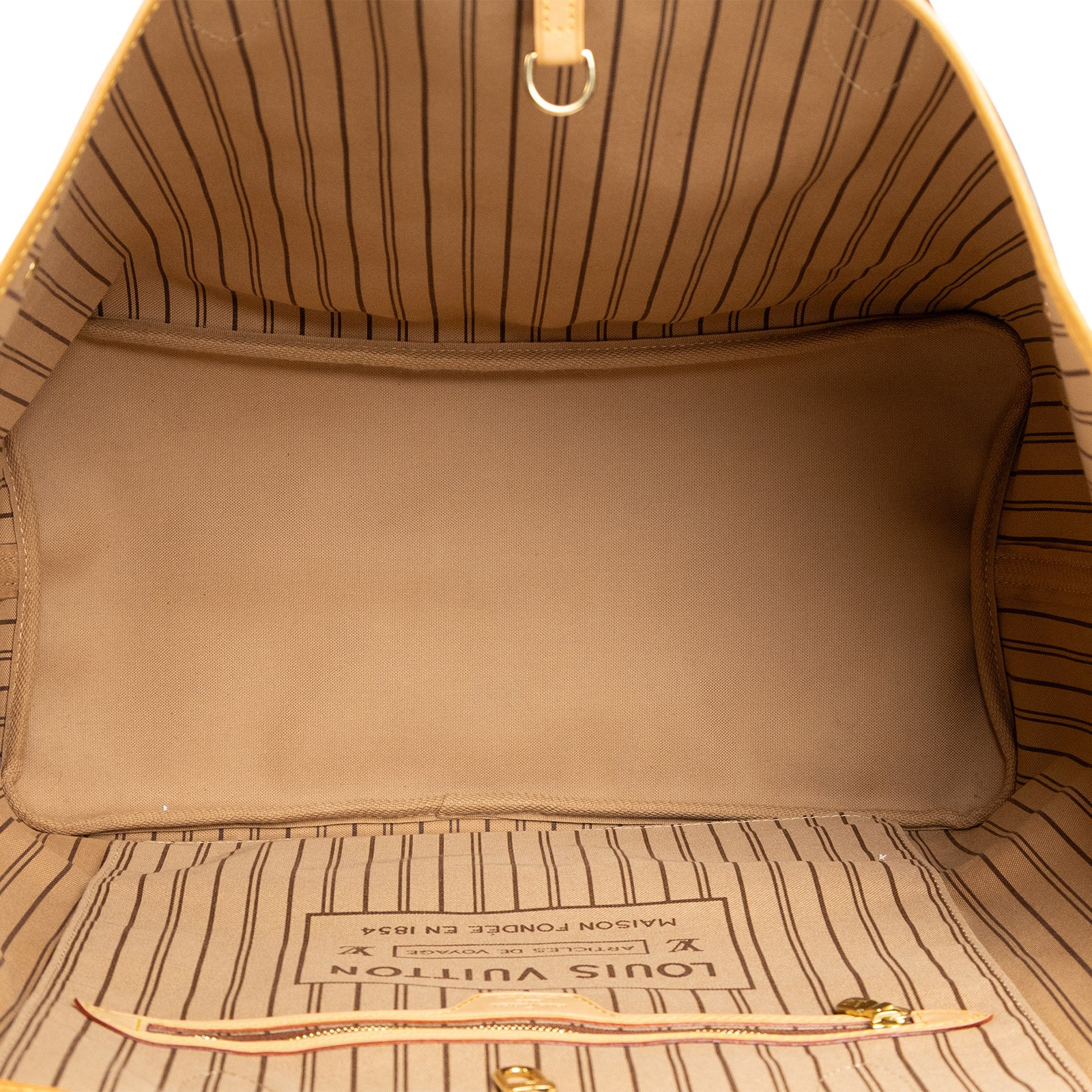 路易威登 LOUIS VUITTON Neverfull GM 托特包 經典帆布 駝色 M46978 原花 NEVERFULL GM 防塵袋/內袋