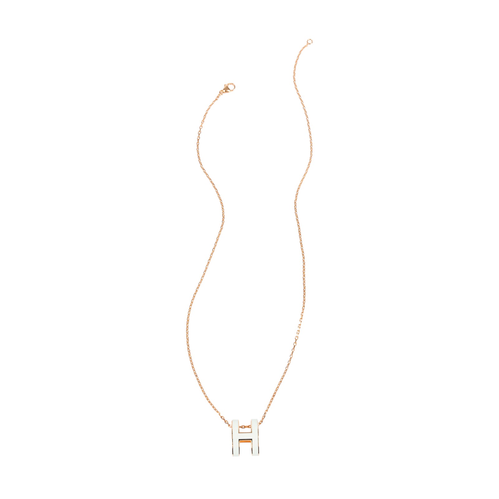 愛馬仕 Hermès Pop H 墜飾 POPHP GD0252 氣泡綠POP H項鍊 原廠盒子