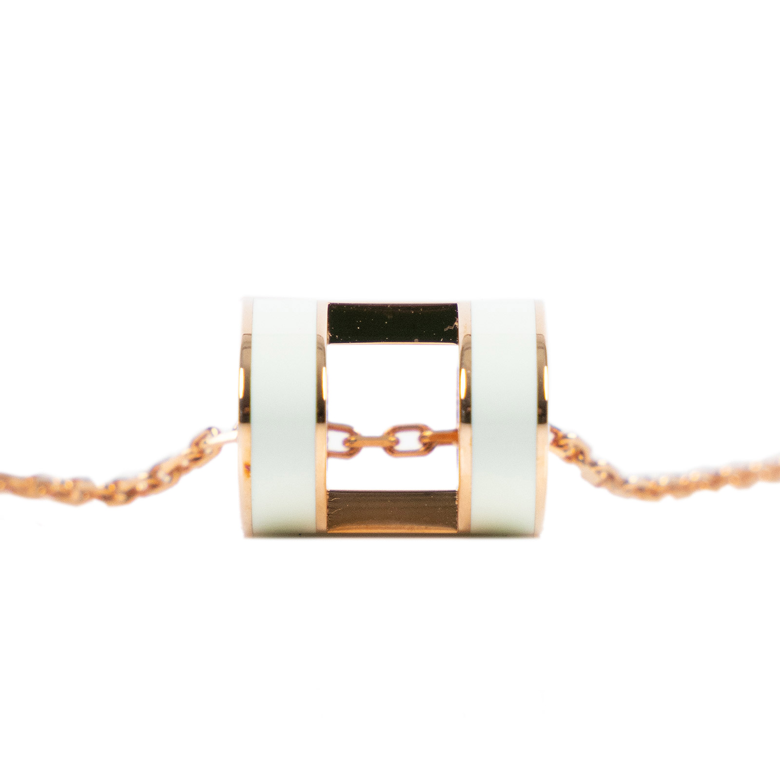 愛馬仕 Hermès Pop H 墜飾 POPHP GD0252 氣泡綠POP H項鍊 原廠盒子
