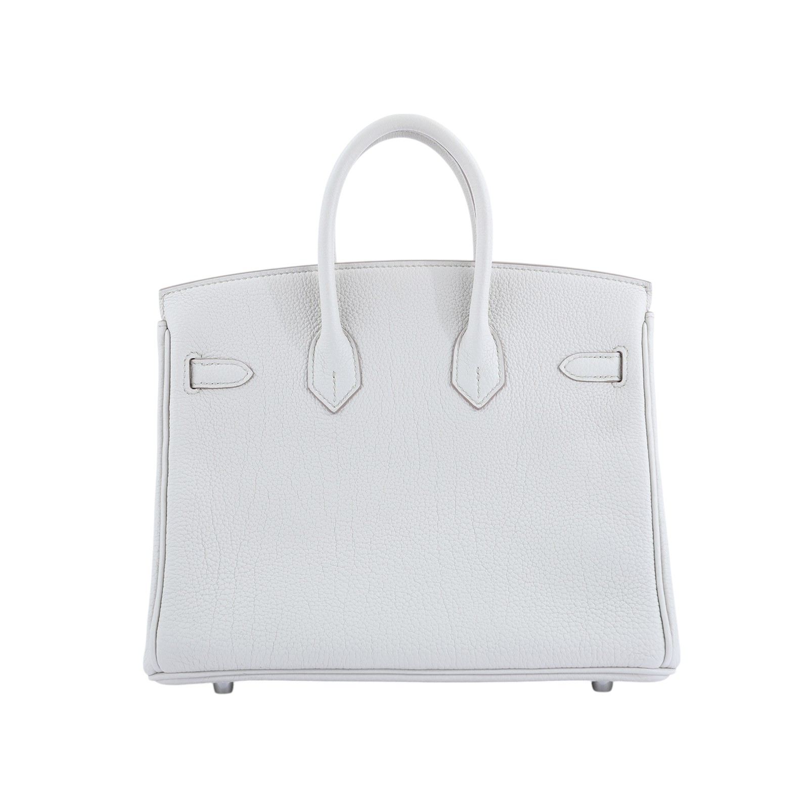愛馬仕 Hermès Birkin Bag 柏金包 25 BK25 K刻 冰川白8L BETON BIRKIN25 TOGO 原廠盒子/防塵袋/鎖組