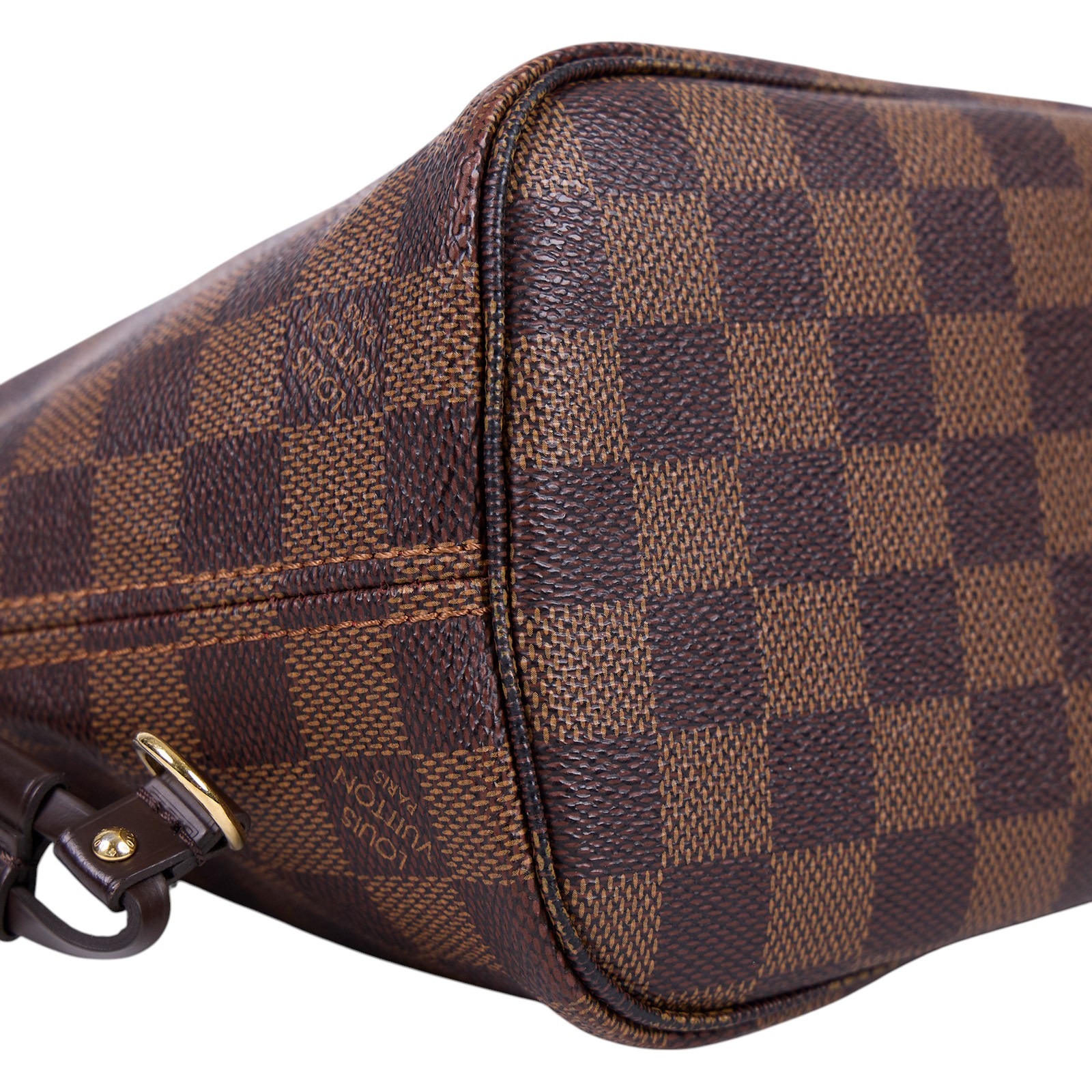 路易威登 LOUIS VUITTON 棕棋盤 Neverfull PM 托特包 N41359 晶片款 棕棋盤格Neverfull PM 無附屬品
