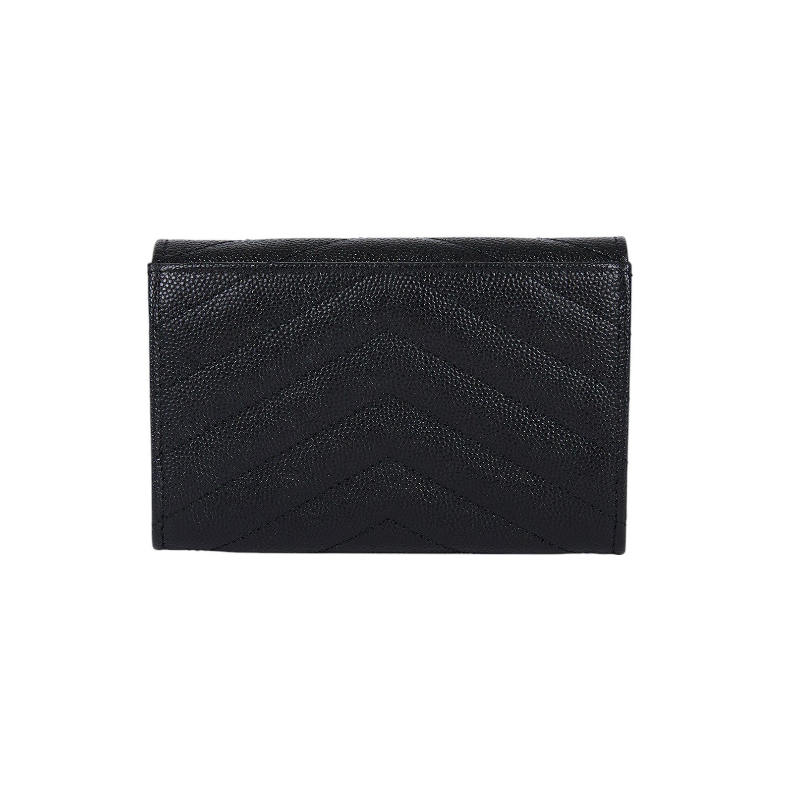 聖羅蘭 YSL SAINT LAURENT 錢包 卡片夾  黑金魚子醬卡包 原廠盒子/防塵袋