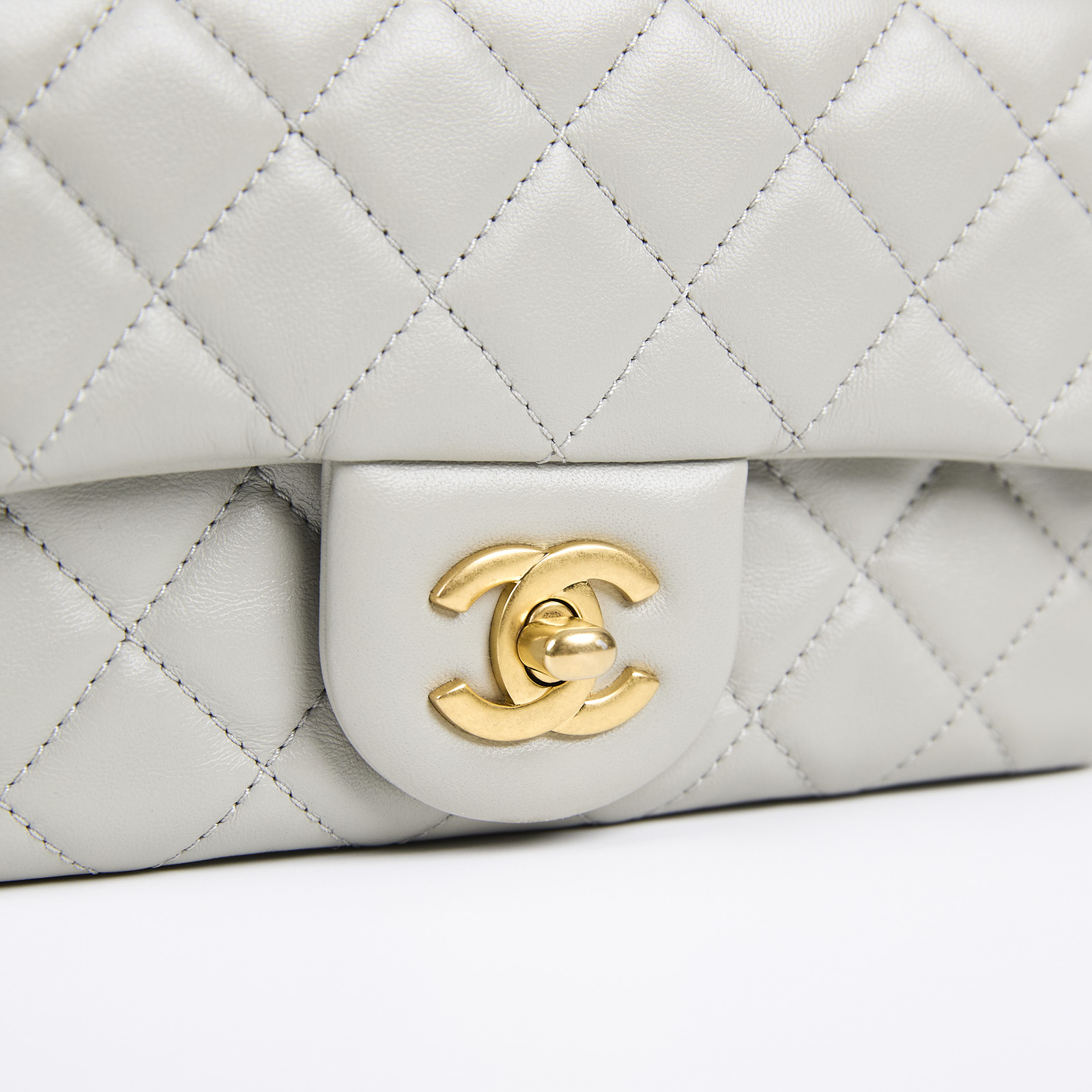 香奈兒 CHANEL Coco 20  肩背 斜背 迷你 口蓋包  晶片款 灰金球COCO20 原廠盒子/防塵袋