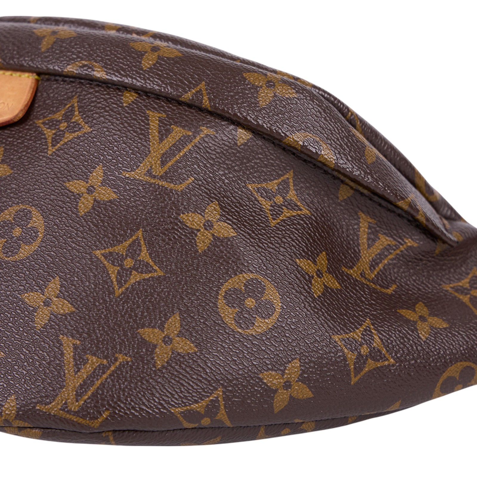 路易威登 LOUIS VUITTON Bumbag 經典帆布 腰包 斜跨包 M43644 原花腰包 防塵袋
