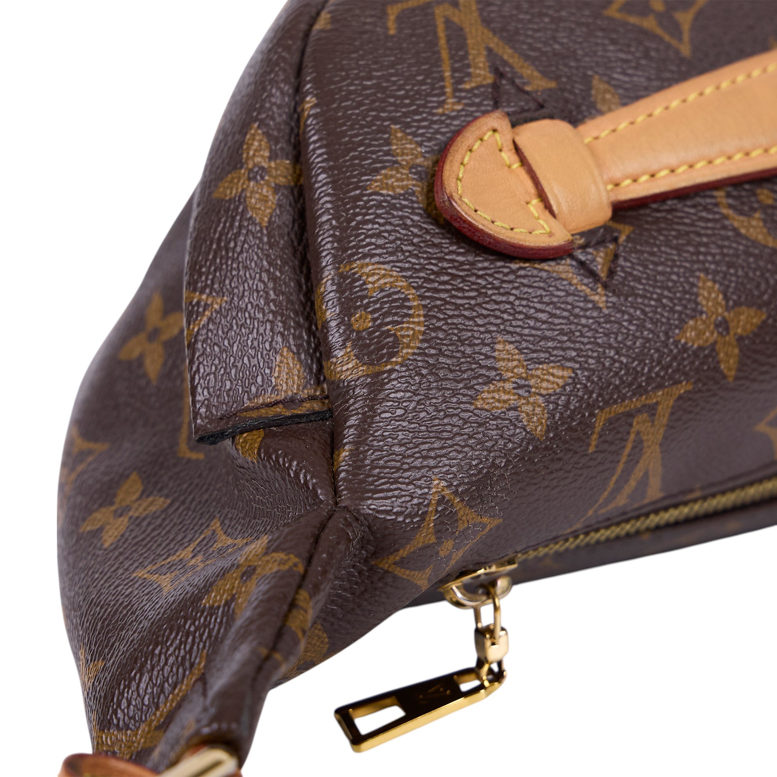 路易威登 LOUIS VUITTON Bumbag 經典帆布 腰包 斜跨包 M43644 原花腰包 防塵袋