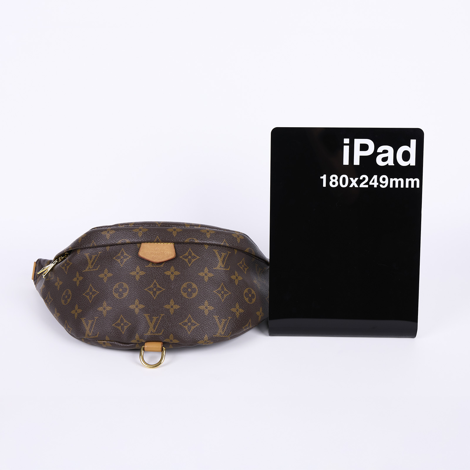 路易威登 LOUIS VUITTON Bumbag 經典帆布 腰包 斜跨包 M43644 原花腰包 防塵袋