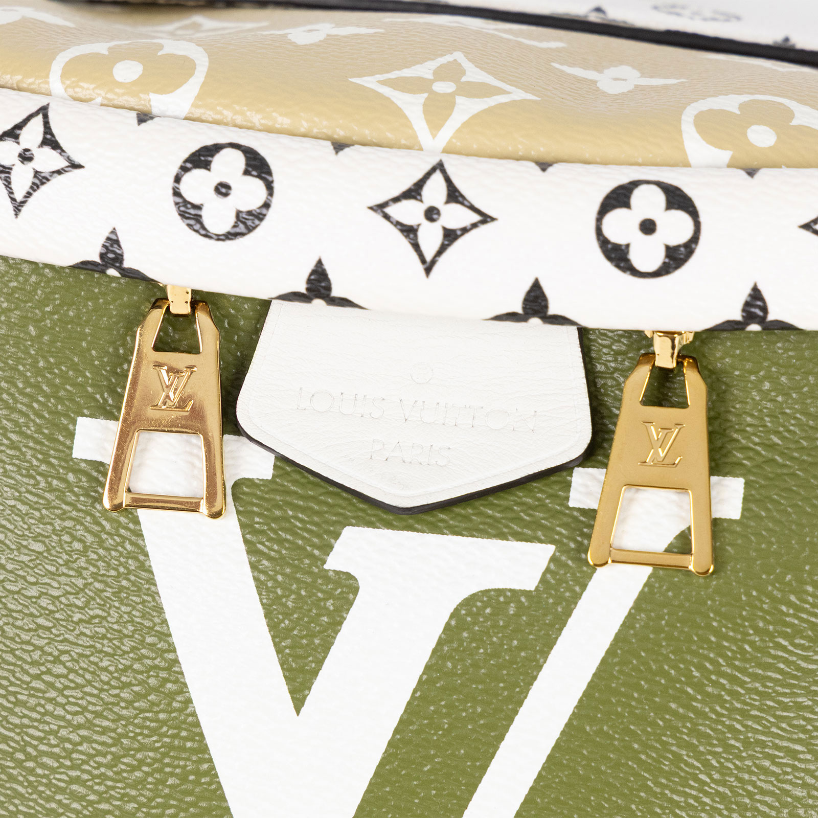 路易威登 LOUIS VUITTON Bumbag 腰包 2019 秀款 M44611 綠大原花GIANT 防塵袋