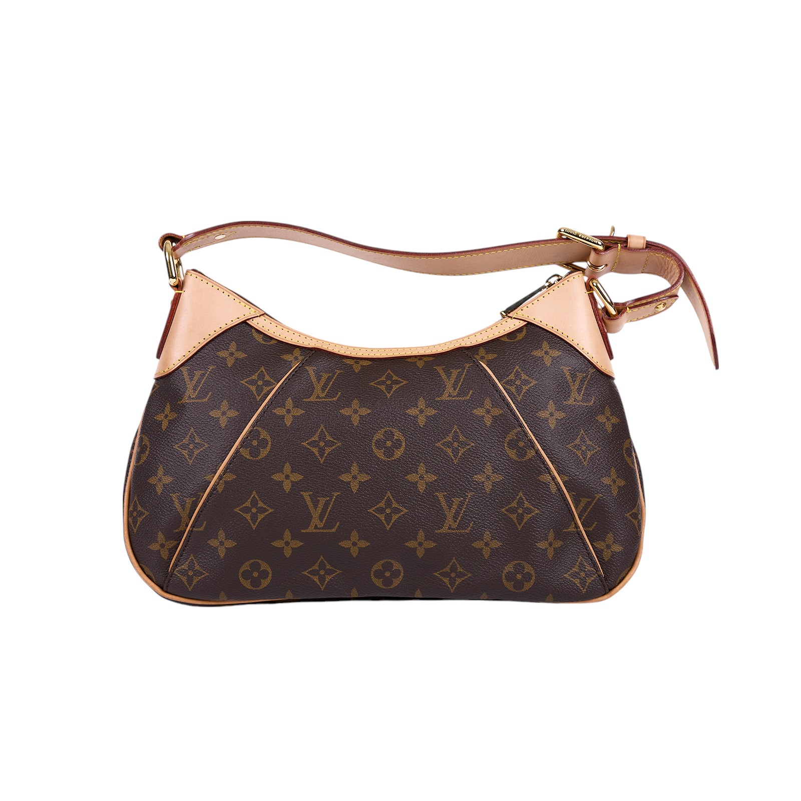 路易威登 LOUIS VUITTON Thames PM 經典帆布 手提 單肩包 M56384 原花THAMES PM 南瓜包 防塵袋
