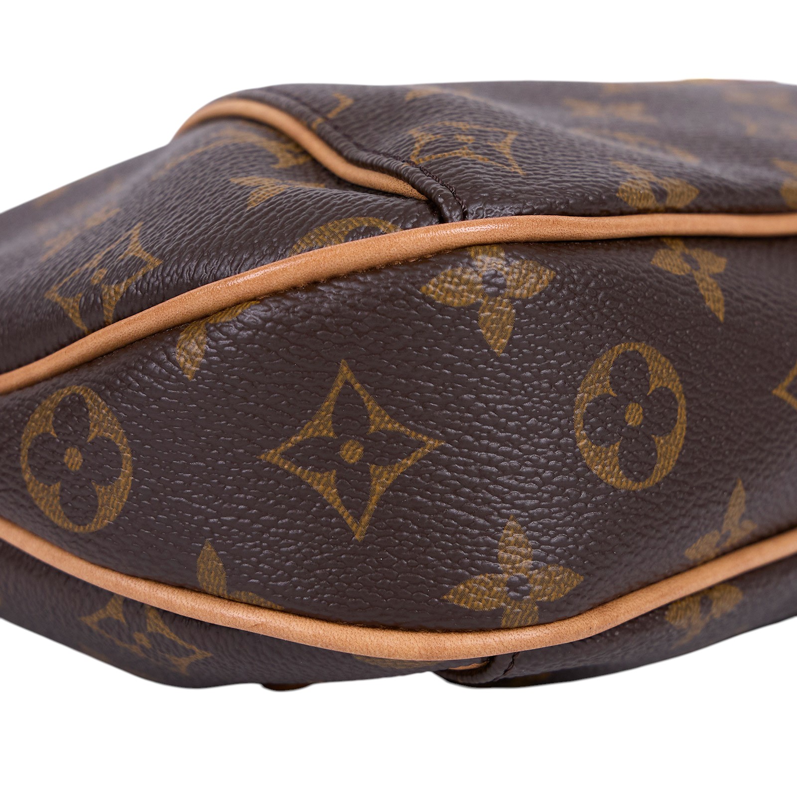 路易威登 LOUIS VUITTON Thames PM 經典帆布 手提 單肩包 M56384 原花THAMES PM 南瓜包 防塵袋