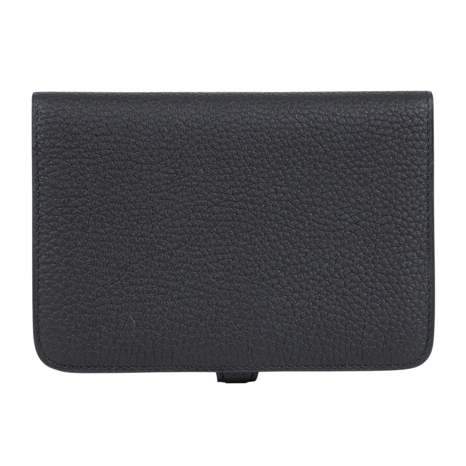 愛馬仕 Hermès Dogon 錢包 短夾 DOGONB T刻 黑DOGON COMPACT 短夾 TOGO 原廠盒子