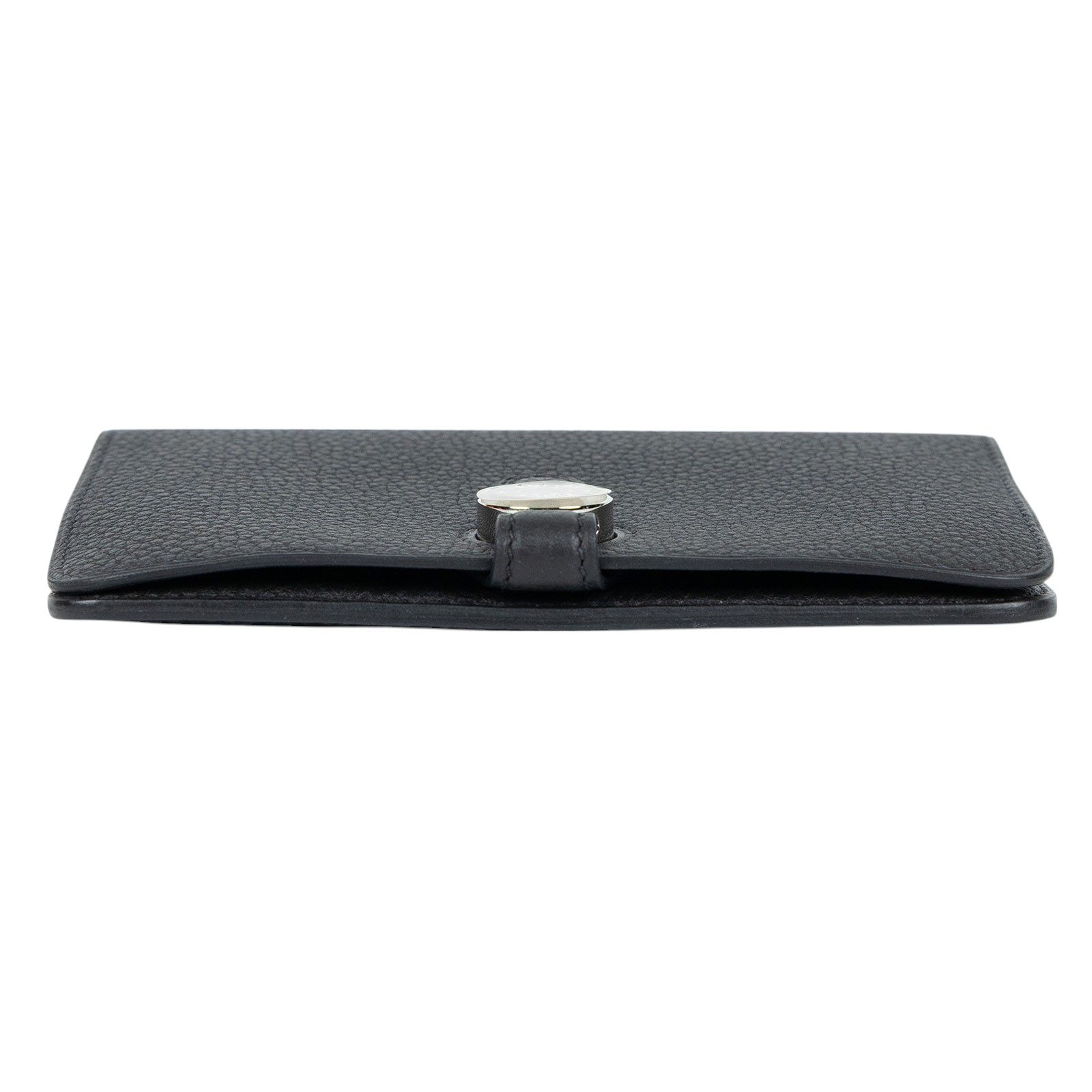愛馬仕 Hermès Dogon 錢包 短夾 DOGONB T刻 黑DOGON COMPACT 短夾 TOGO 原廠盒子